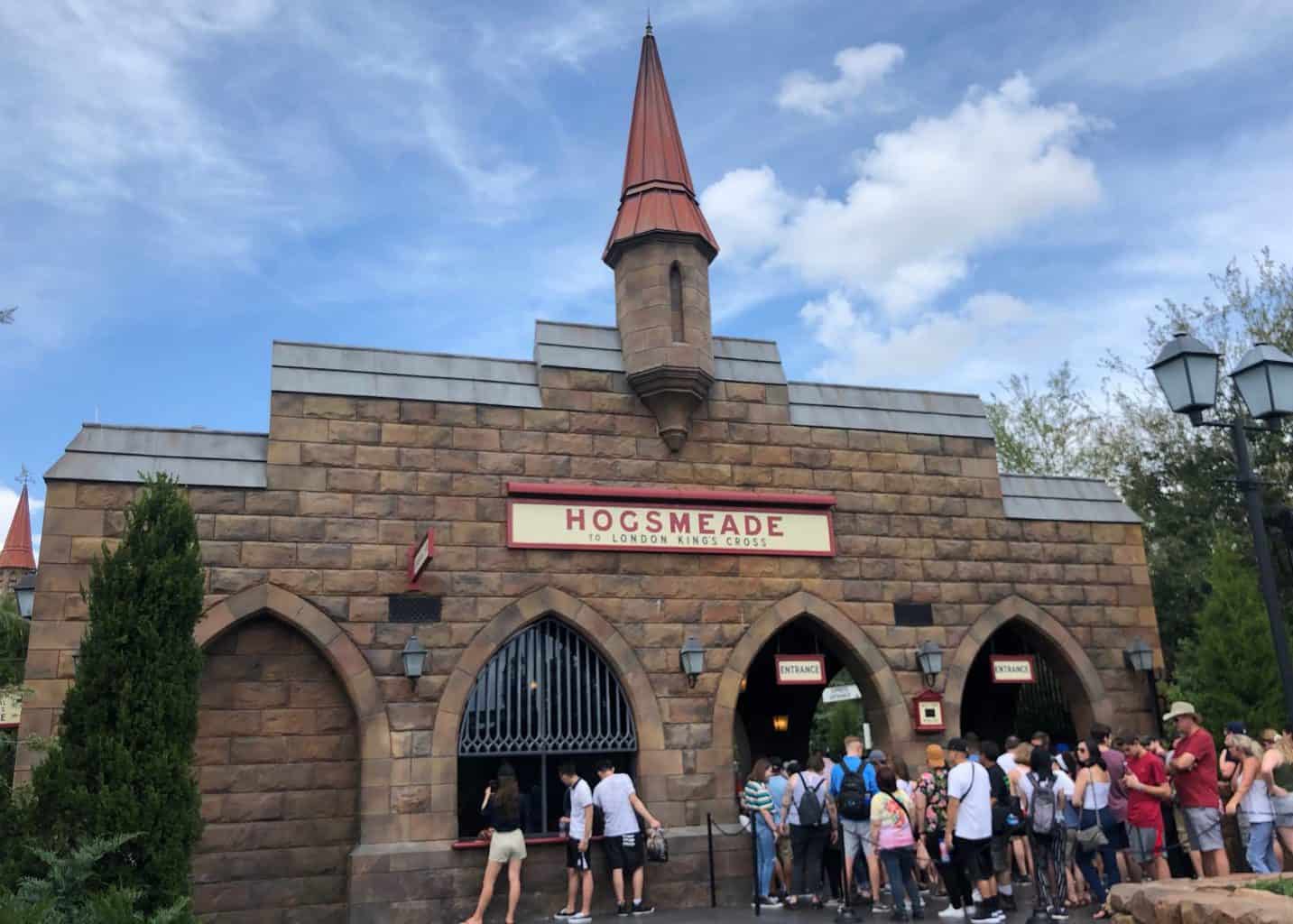 first time at universal studios orlando the wizarding world of harry potter