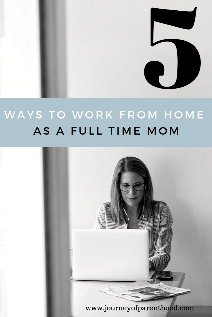 work from home mom full time