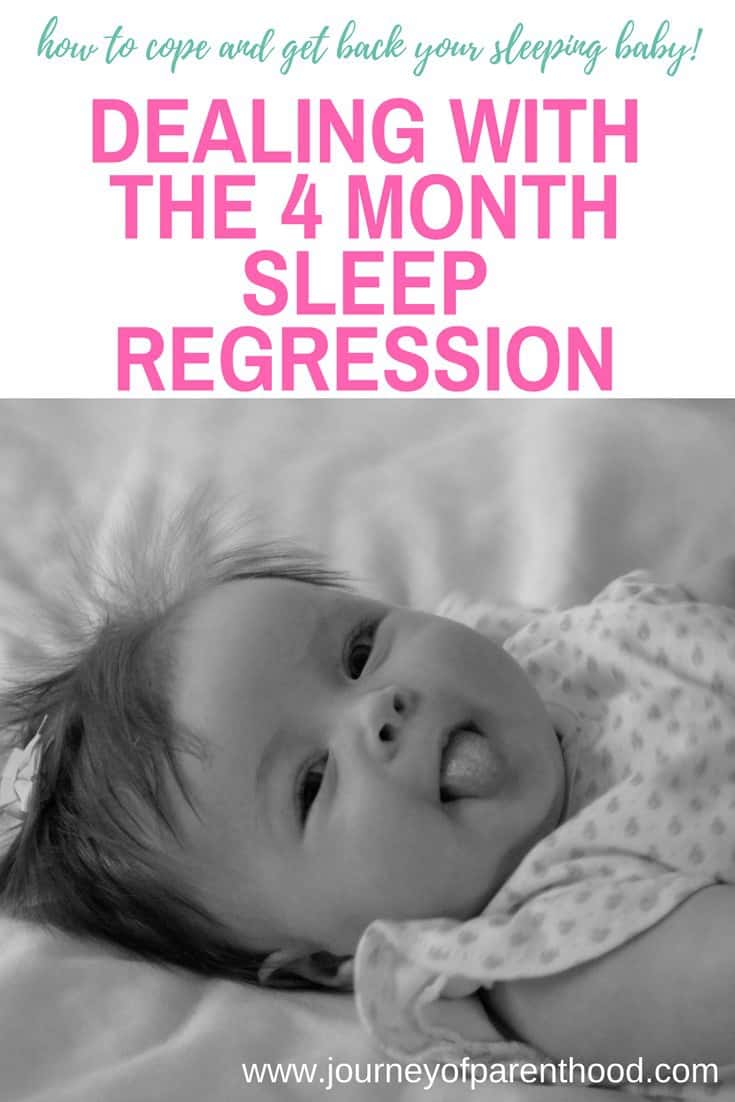how to cope and get back your sleeping baby: dealing with the four month sleep regression
