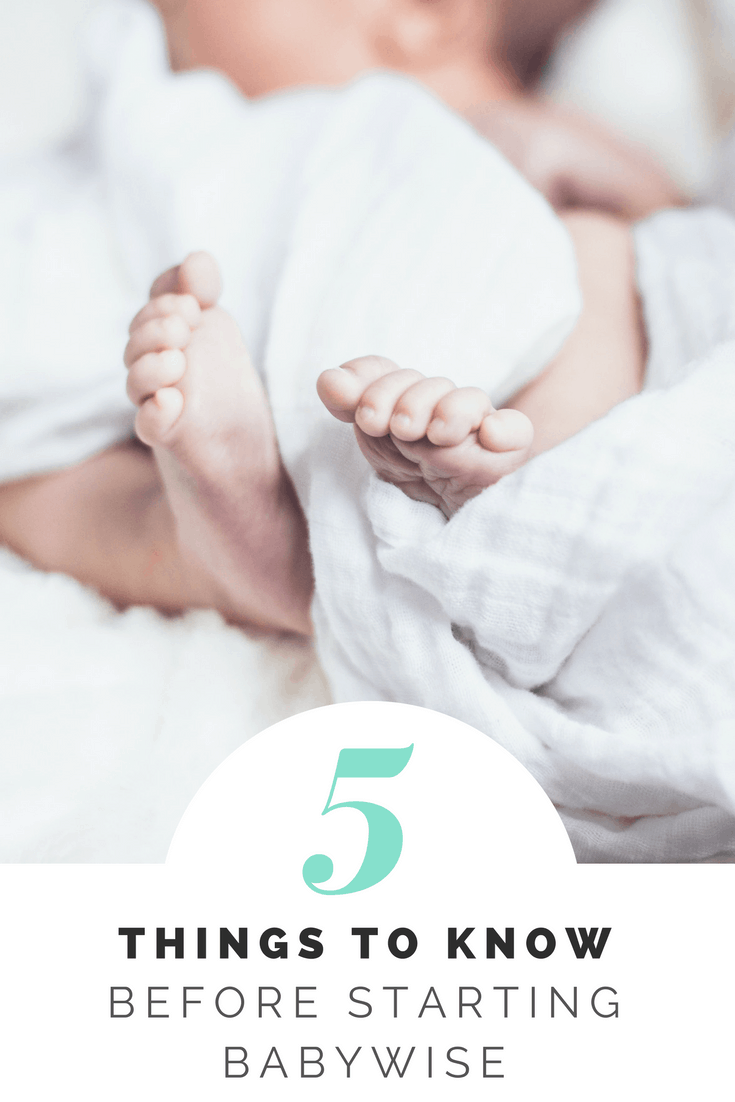 5 things to know before starting babywise