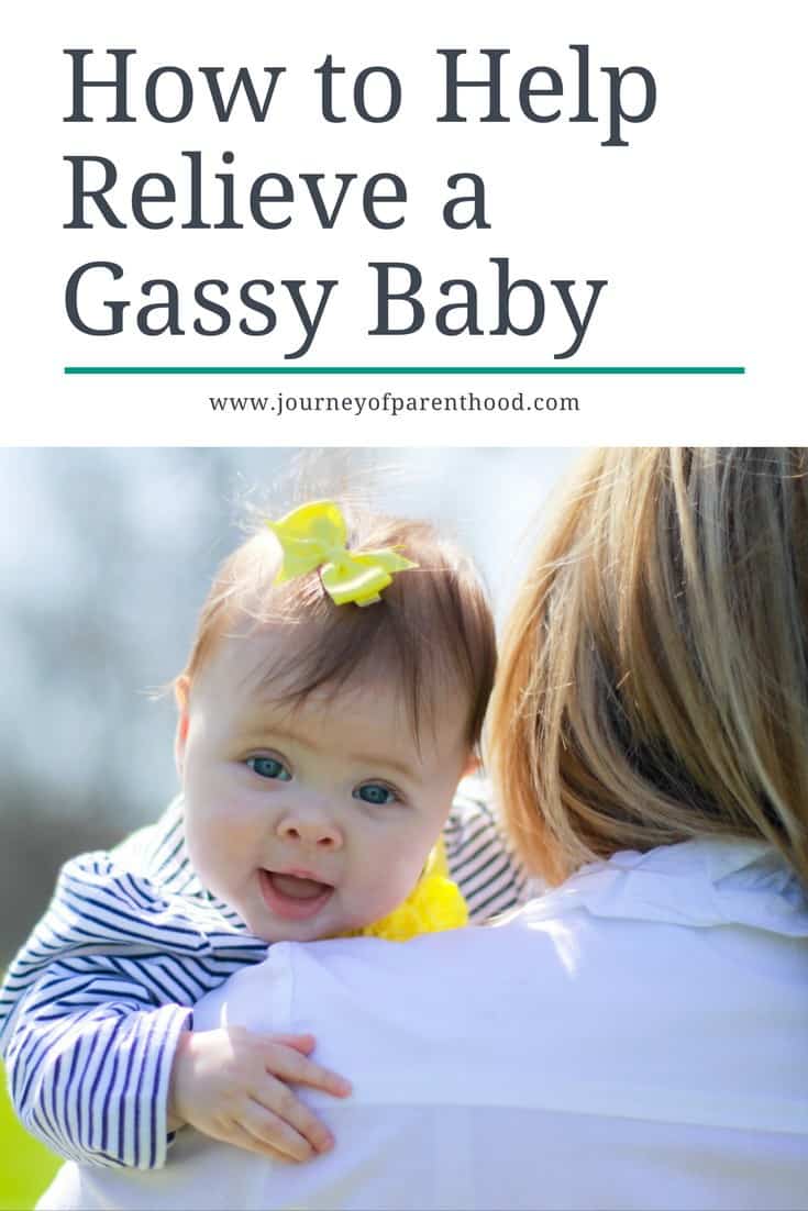 how to help relieve a gassy baby