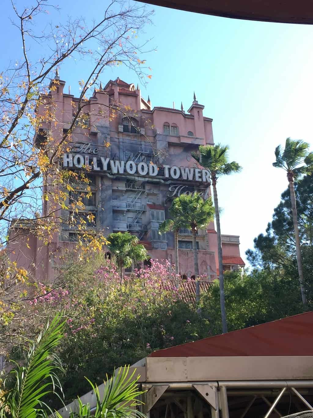 Hollywood tower of terror