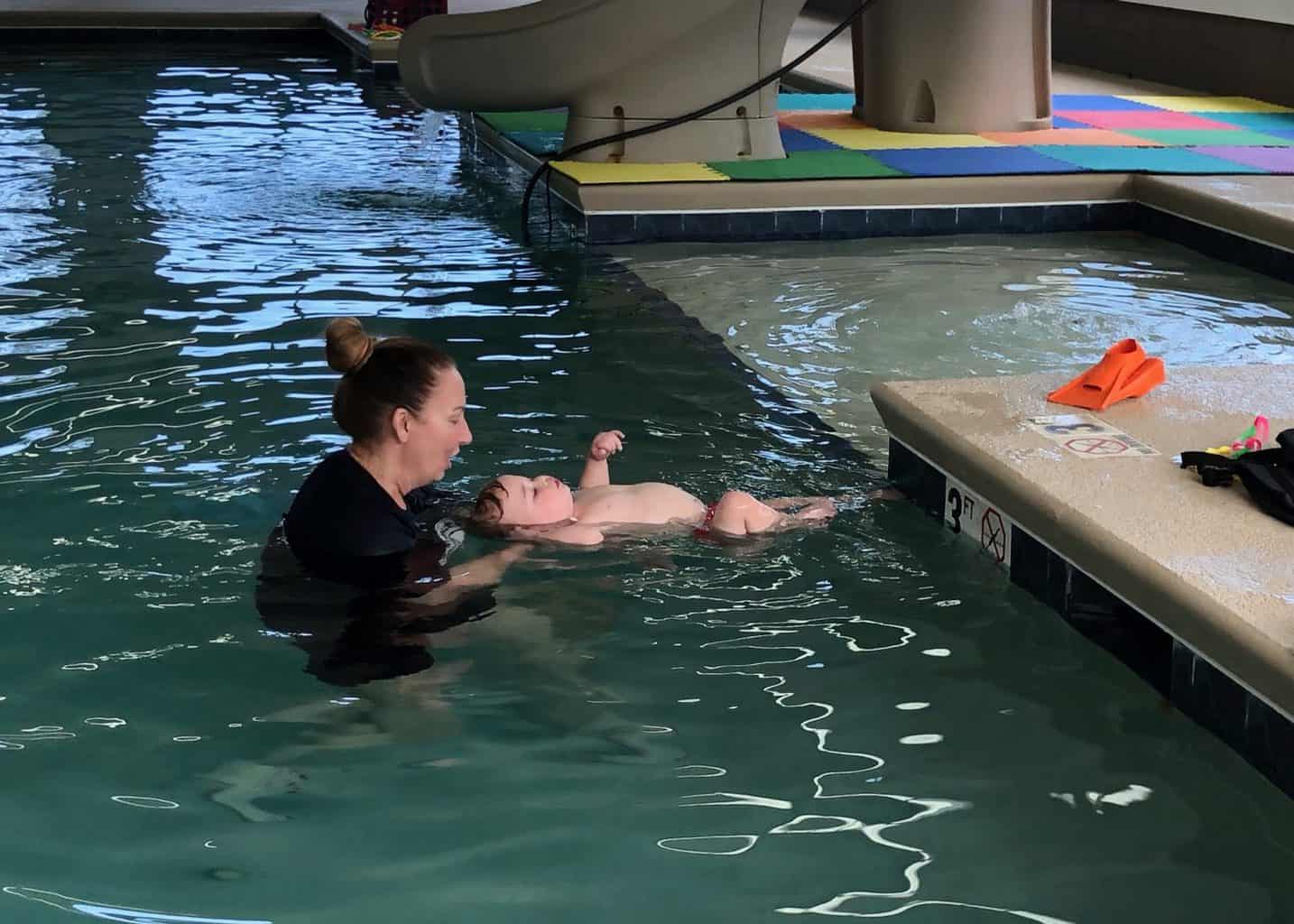 learning to float in water
