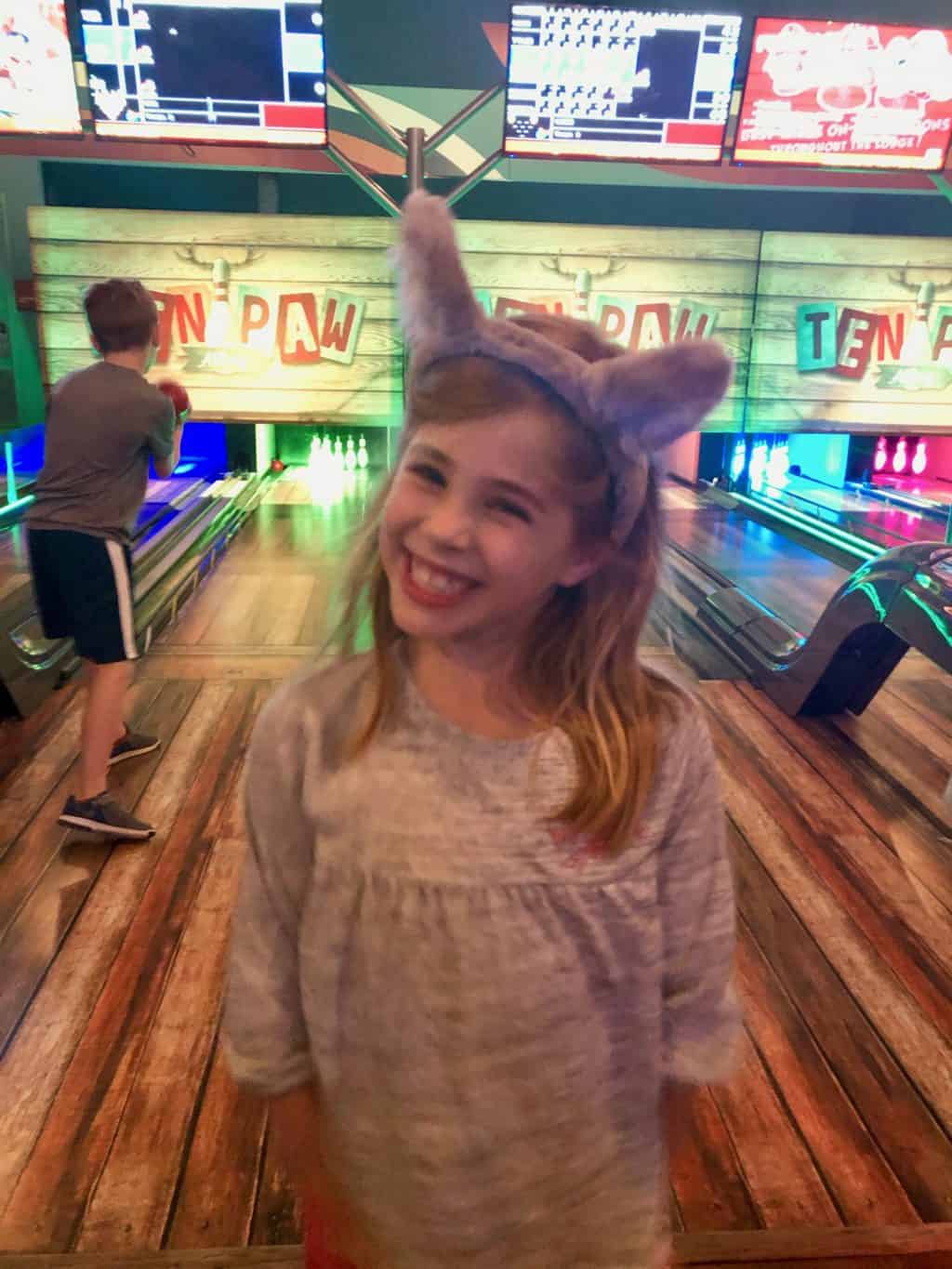 bowling at great wolf