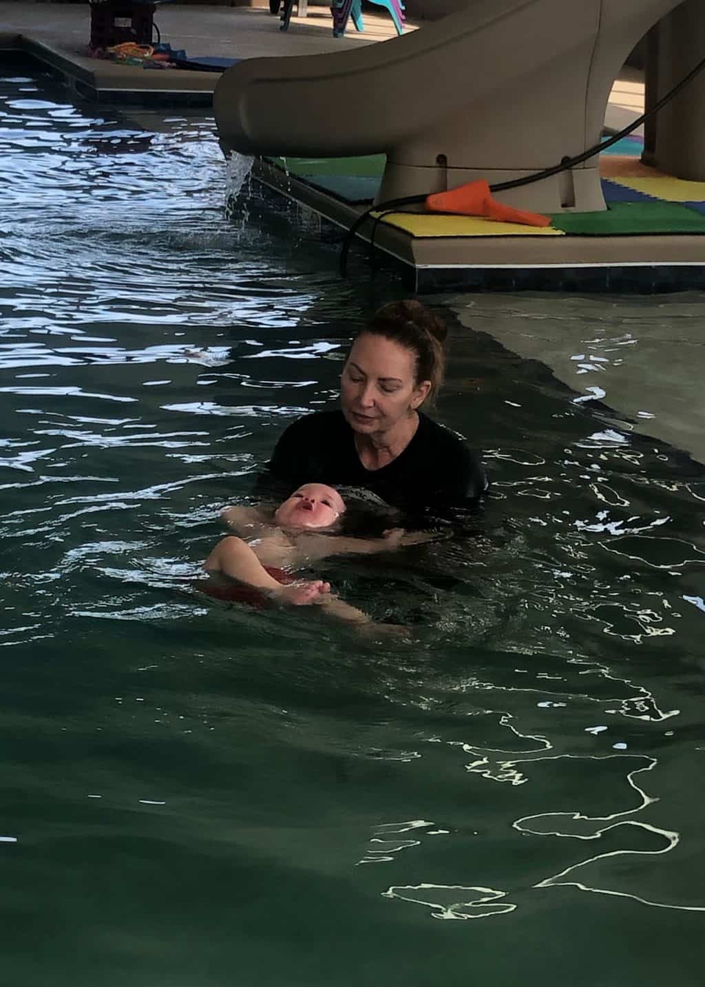 learning to float in water