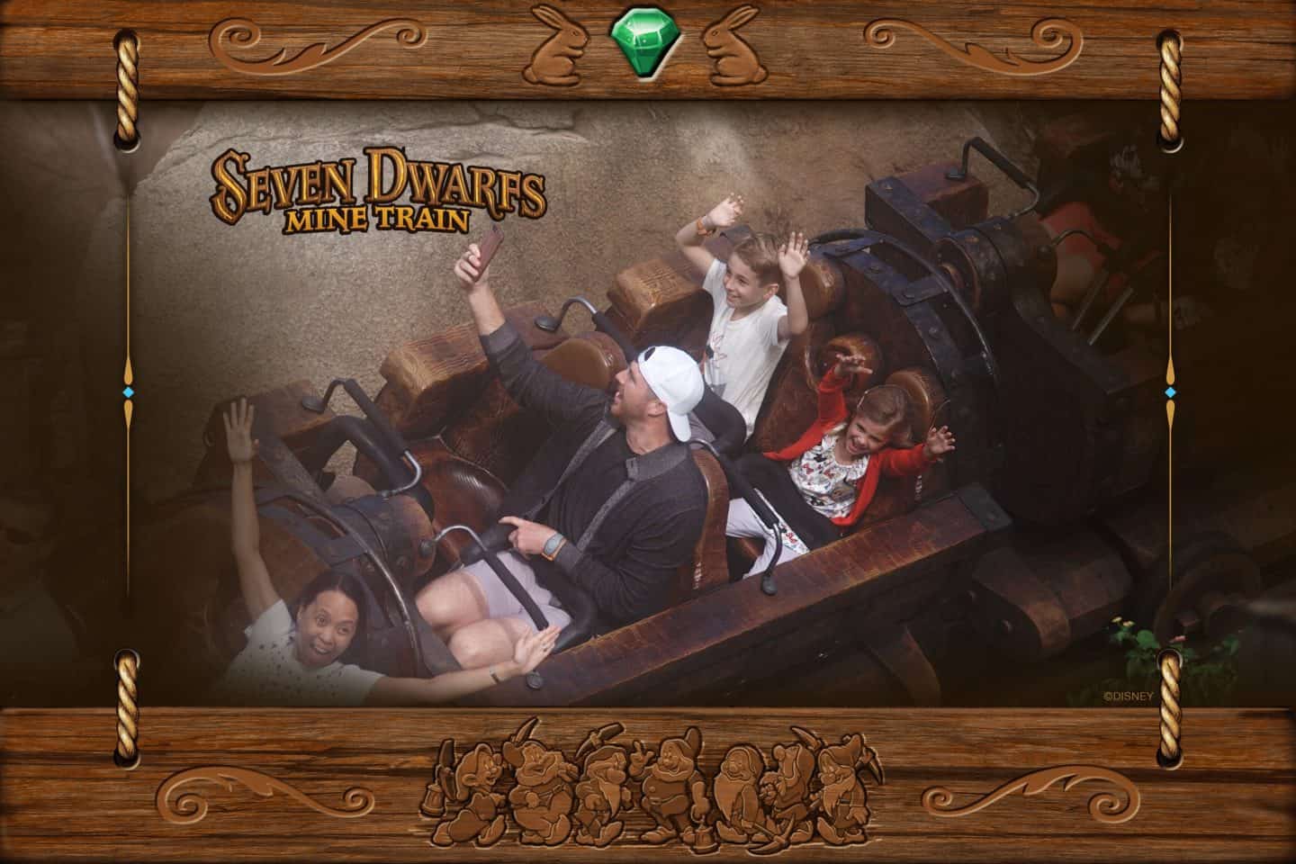 seven dwarfs mine train