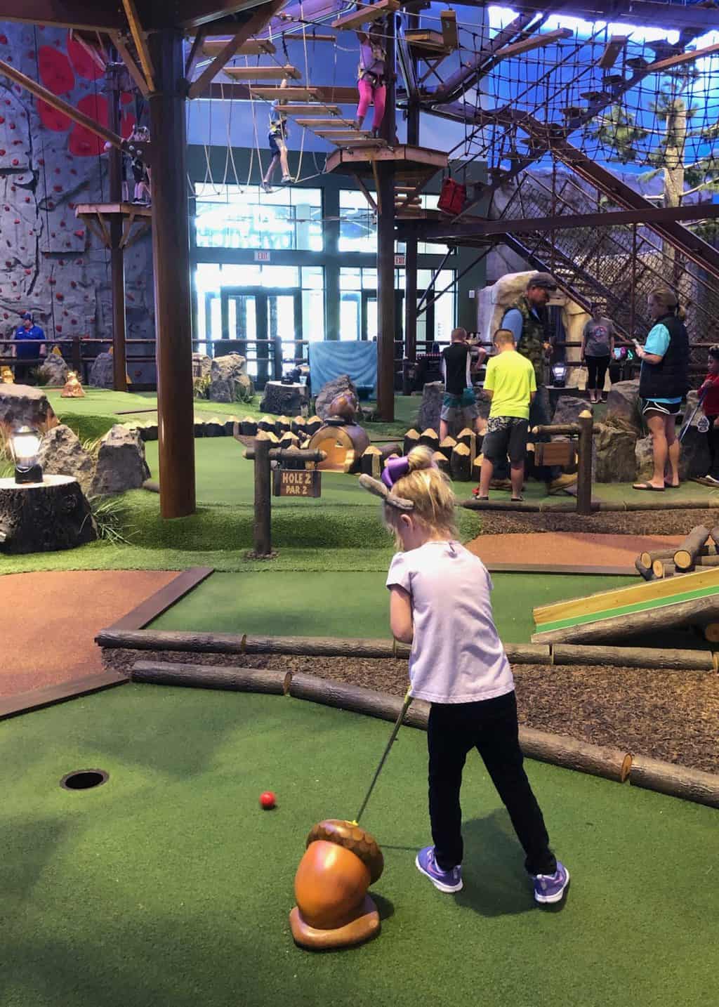 putt putt at GWL