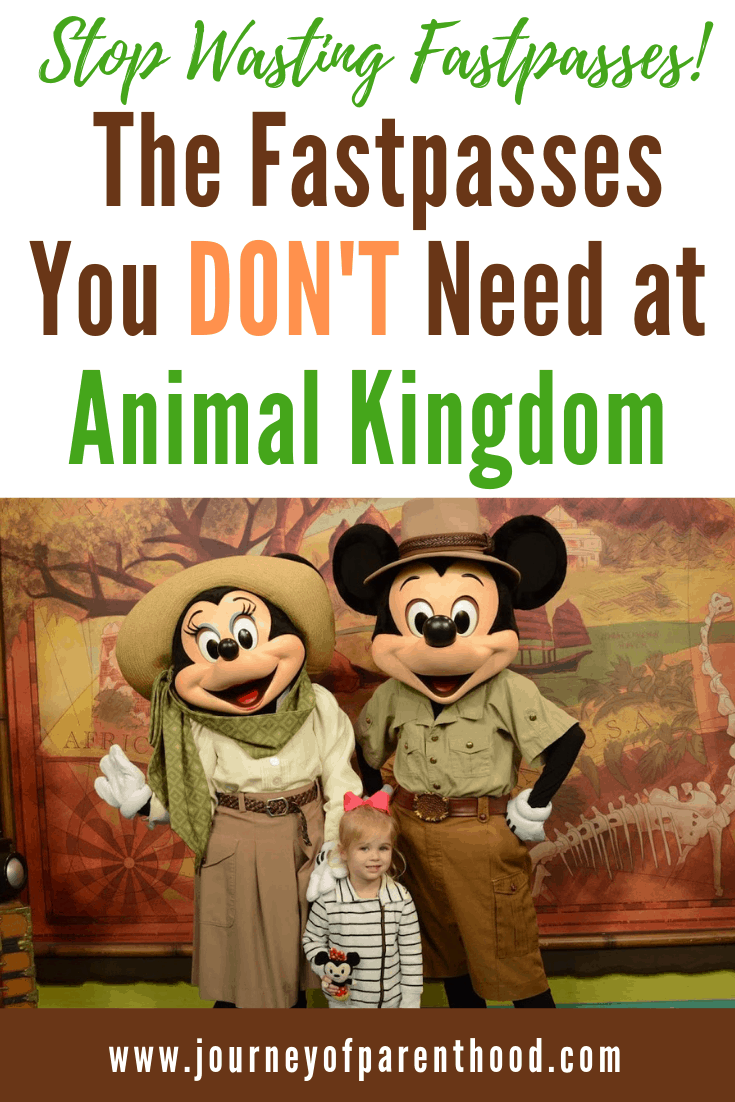 pinable image: the fastpasses you don't need at animal kingdom