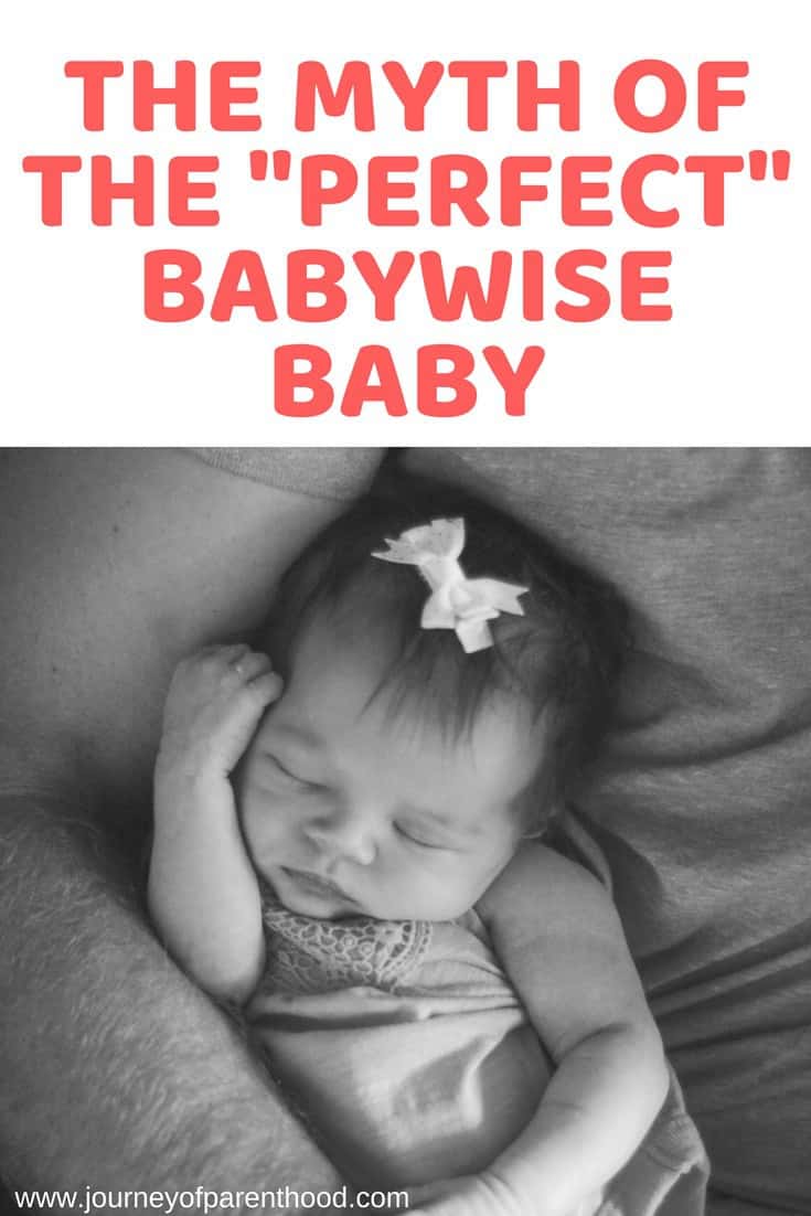 pinterest image myth of the perfect babywise baby