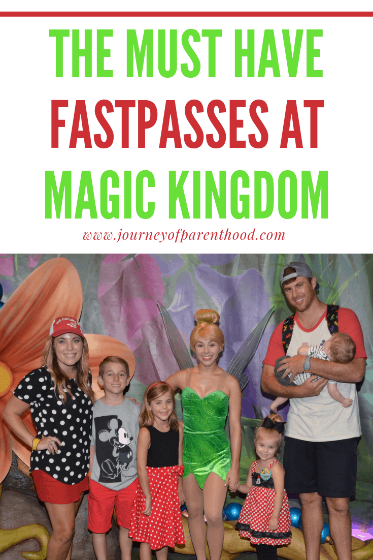 the must have fastpasses at magic kingdom