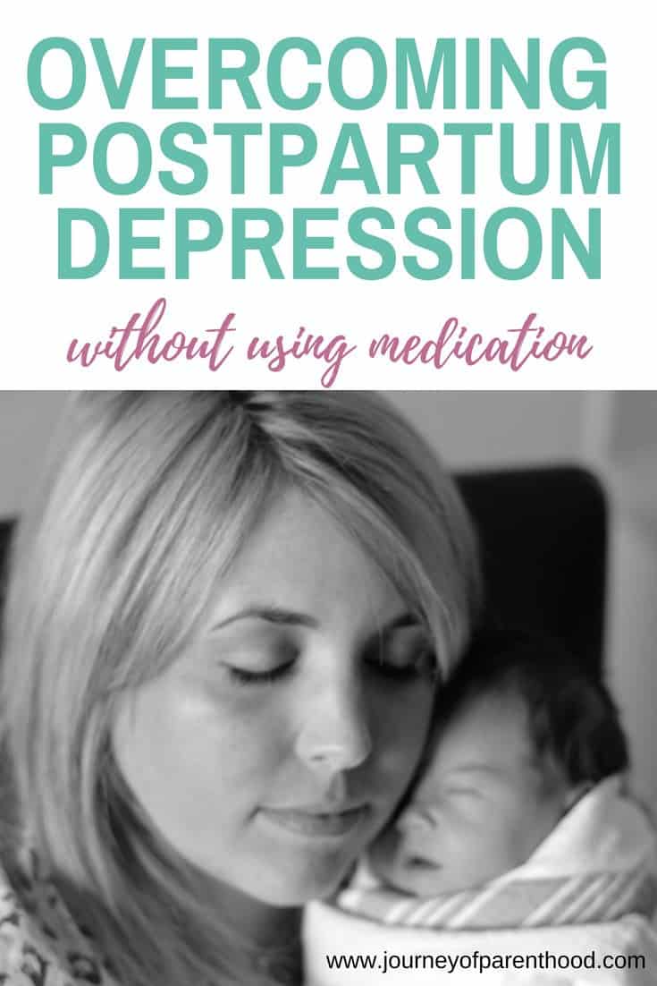 overcoming postpartum depression without using medication