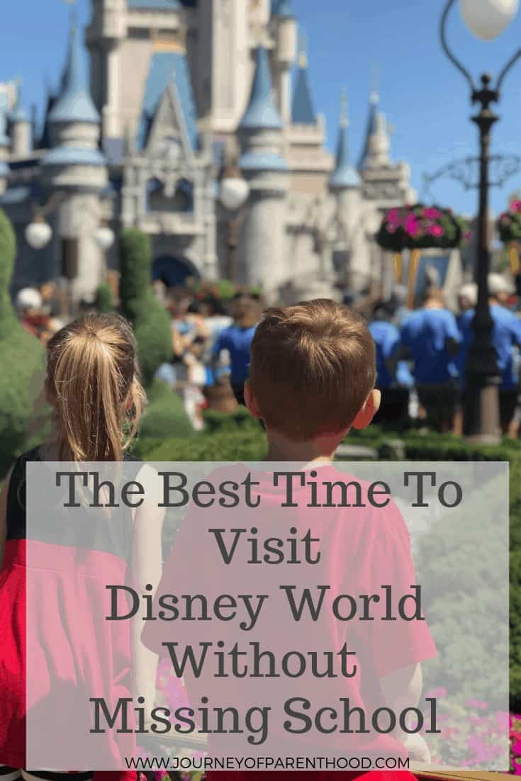 best time to visit Disney World without missing school