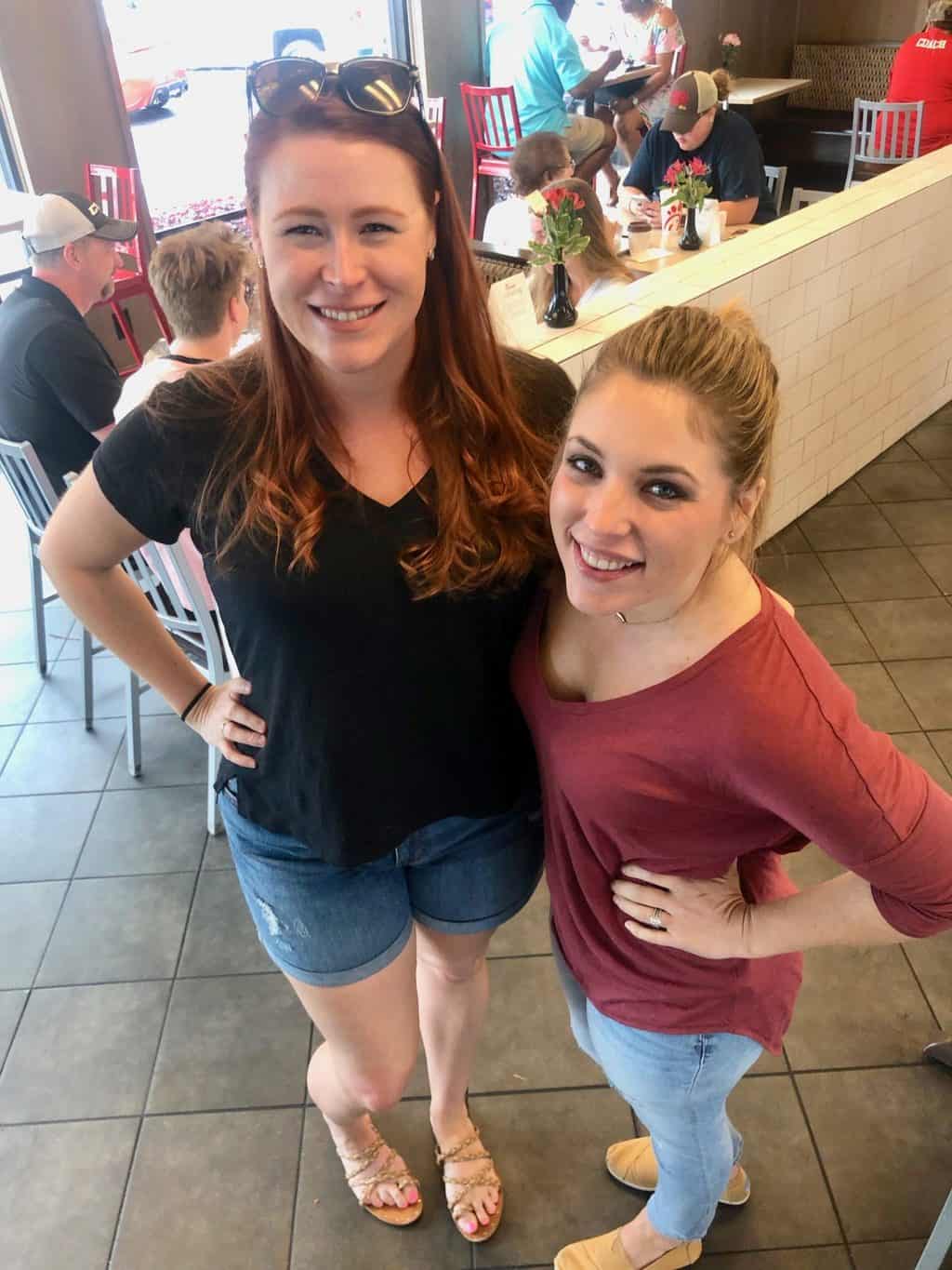 meeting holly at CFA