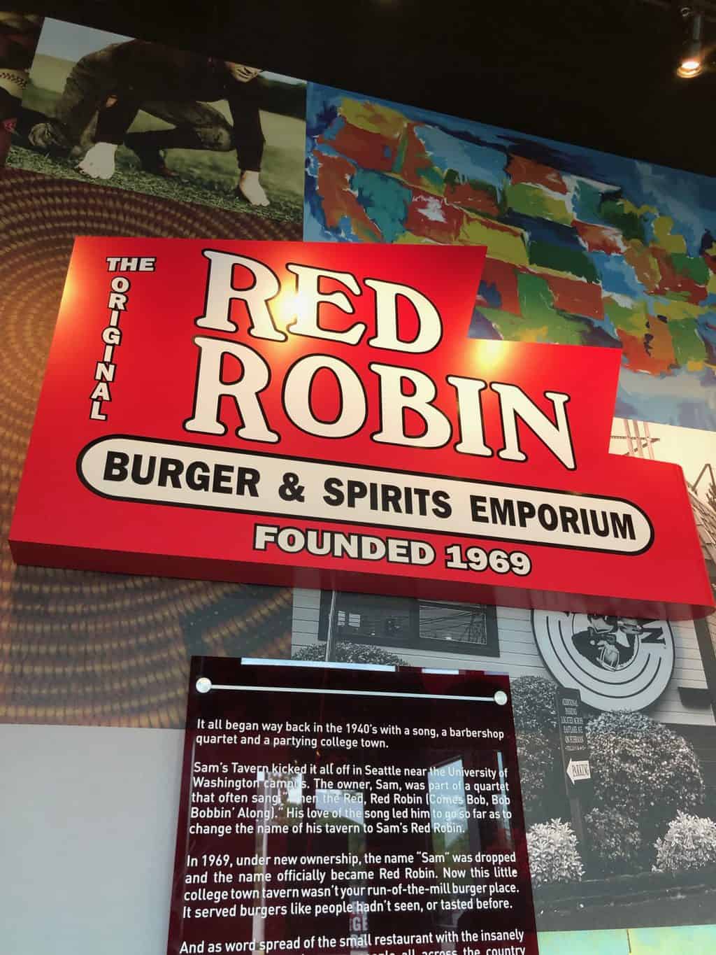 Red Robin dinner