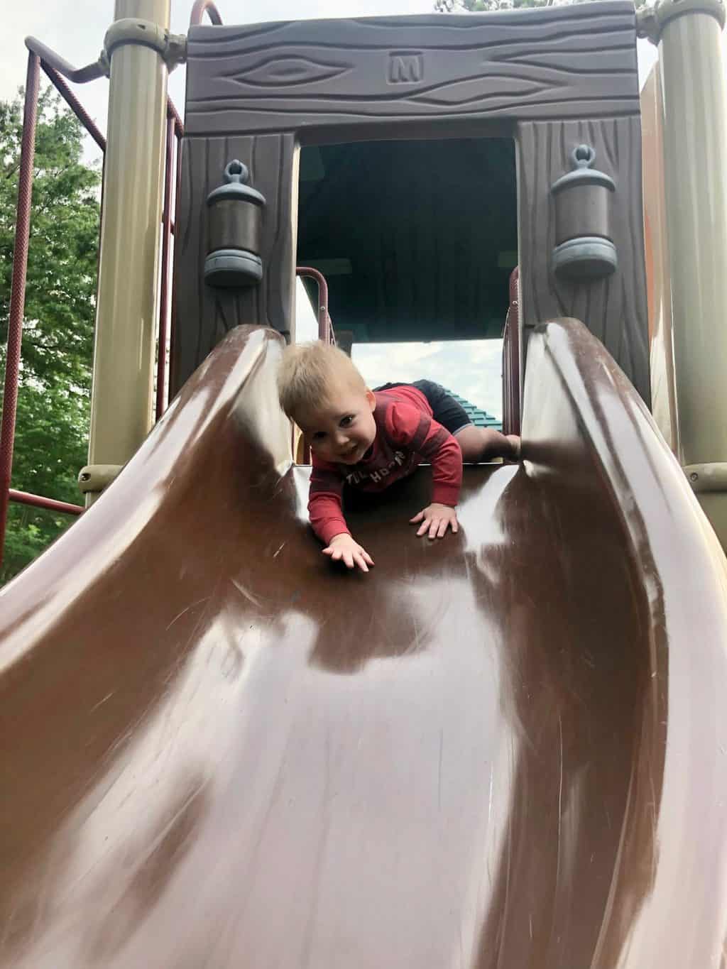 sspear playing on playground