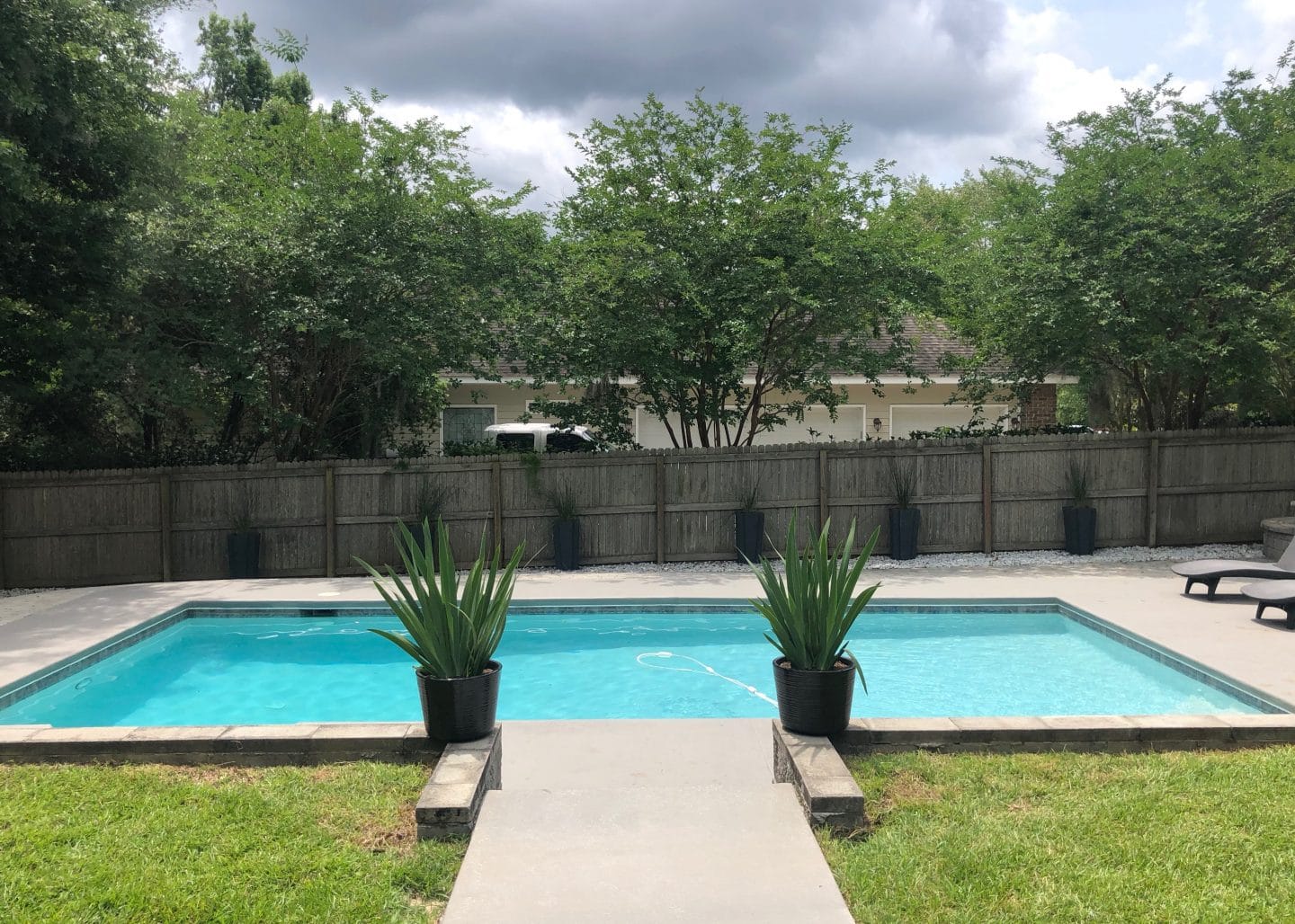 backyard pool