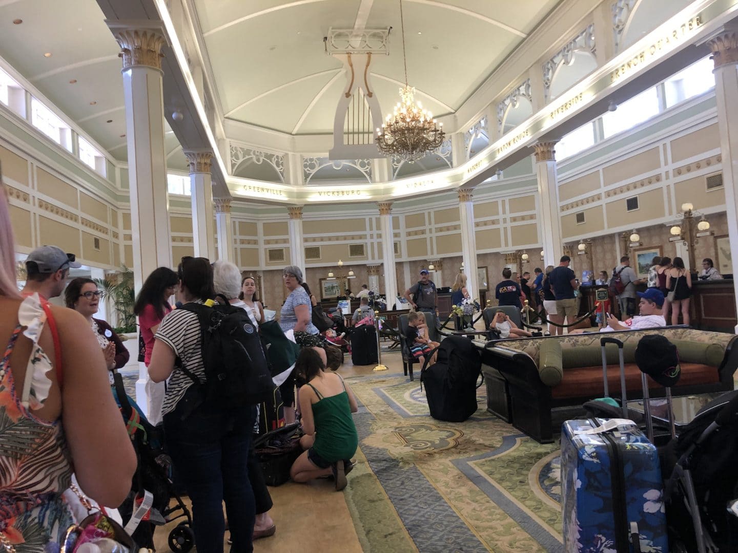 port orleans riverside lobby