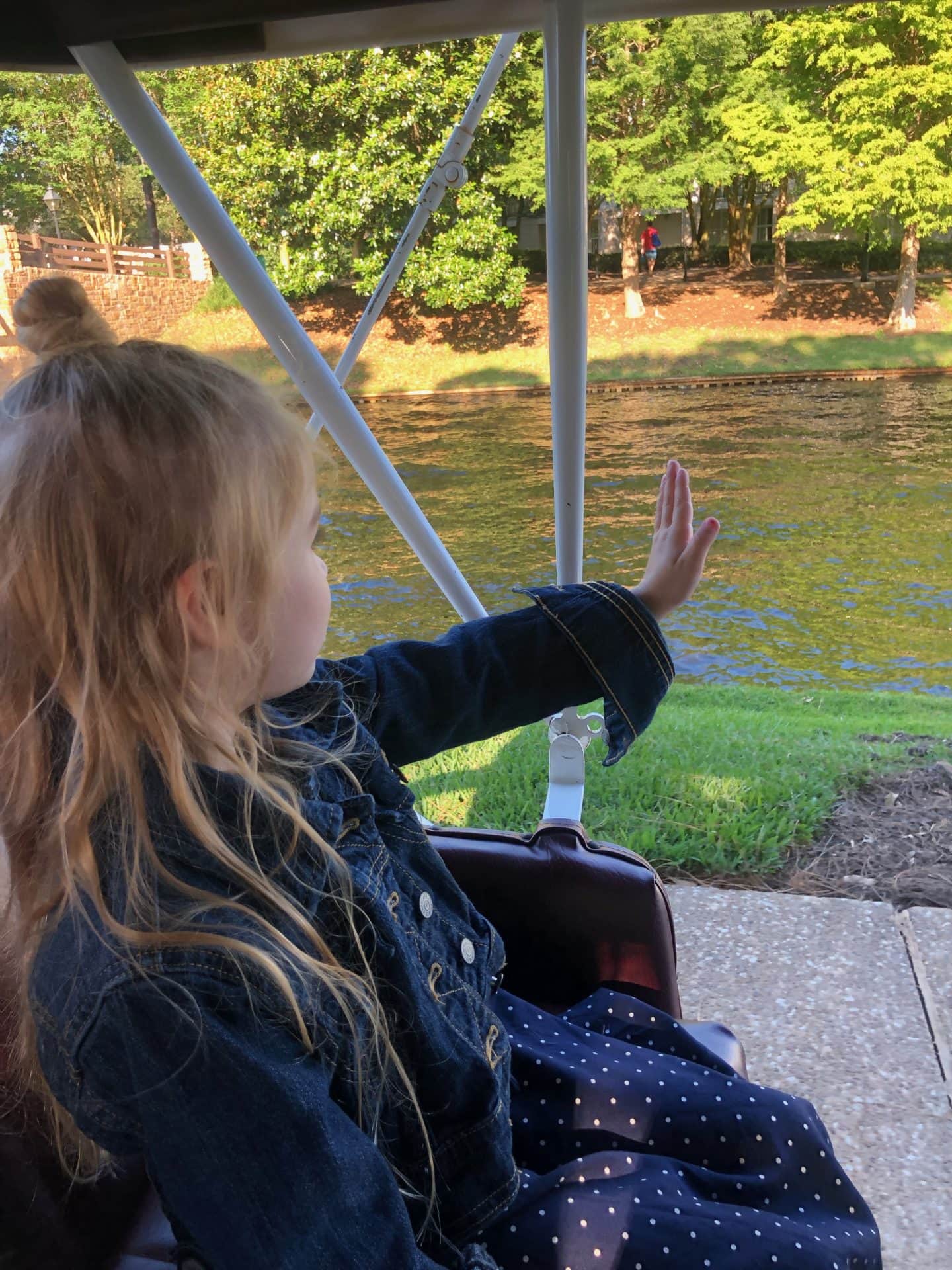 carriage ride at Disney World port orleans riverside