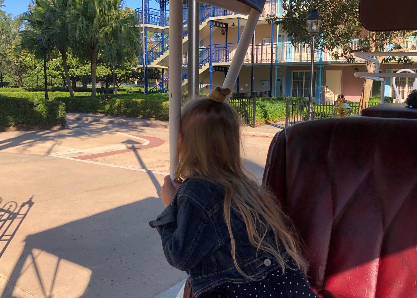 carriage ride at Disney World port orleans riverside