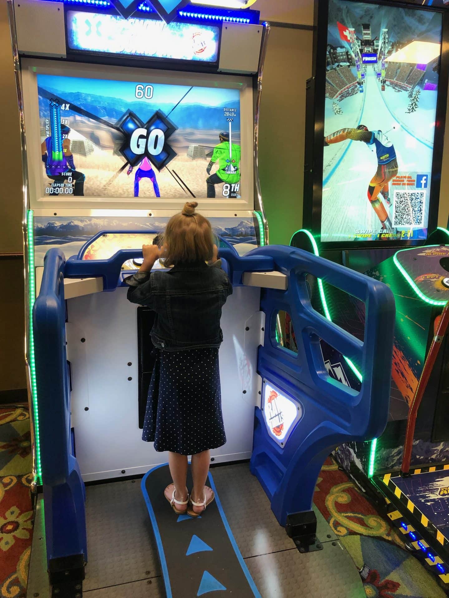 merchandise and arcade at Disney's port Orlean riverside resort