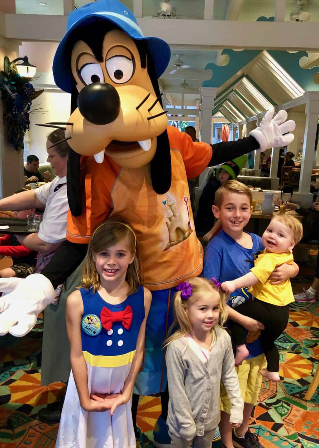 children at cape may with goofy is it worth staying at a disney resort