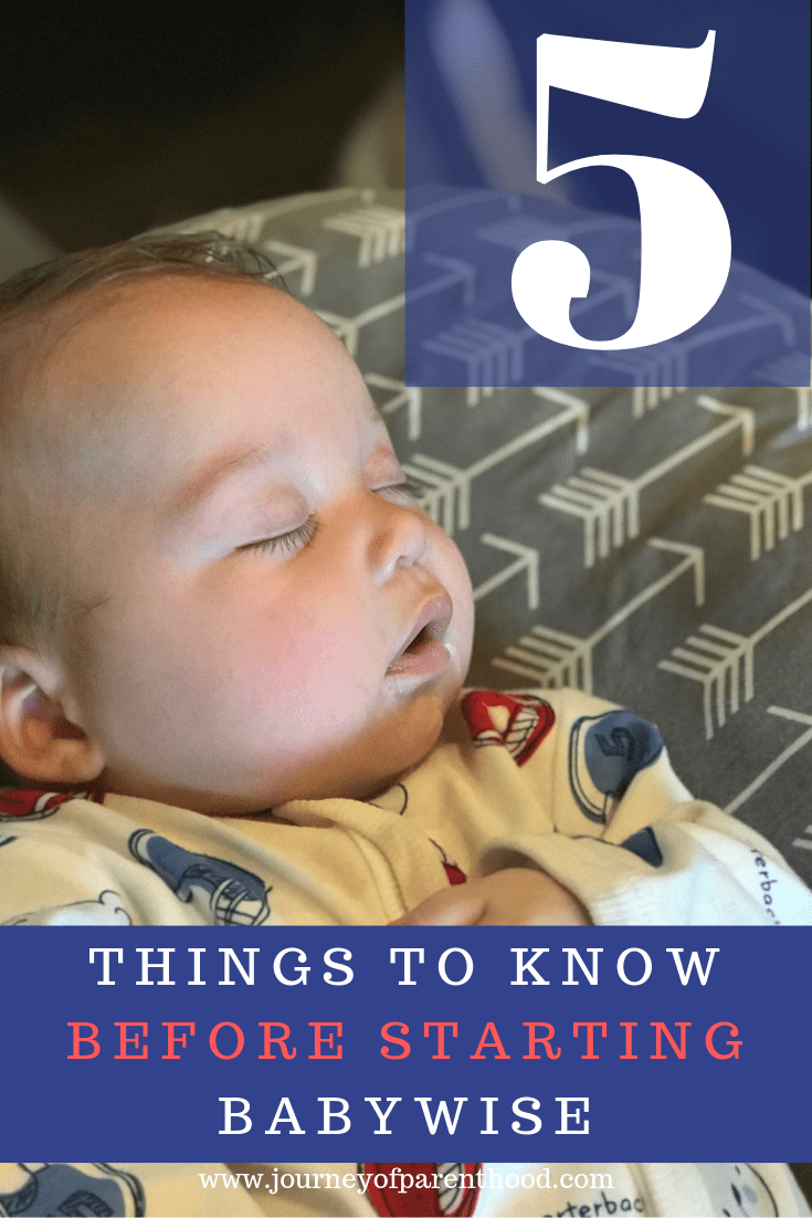 baby sleeping: 5 things to know before starting Babywise