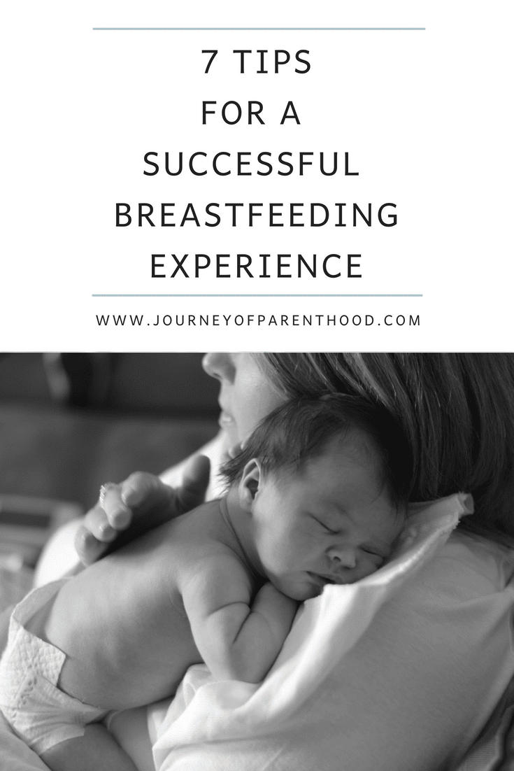 7 tips for a successful breastfeeding experience