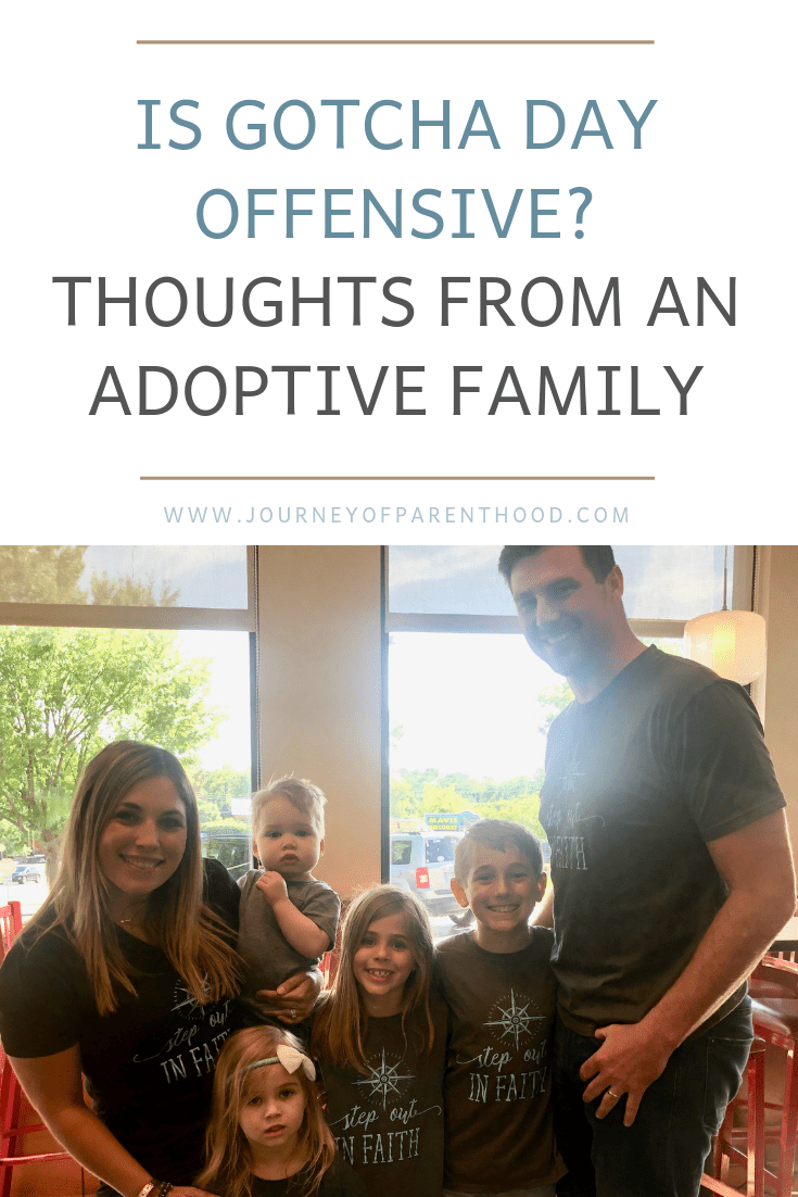 is gotcha day offensive? thoughts from an adoptive family