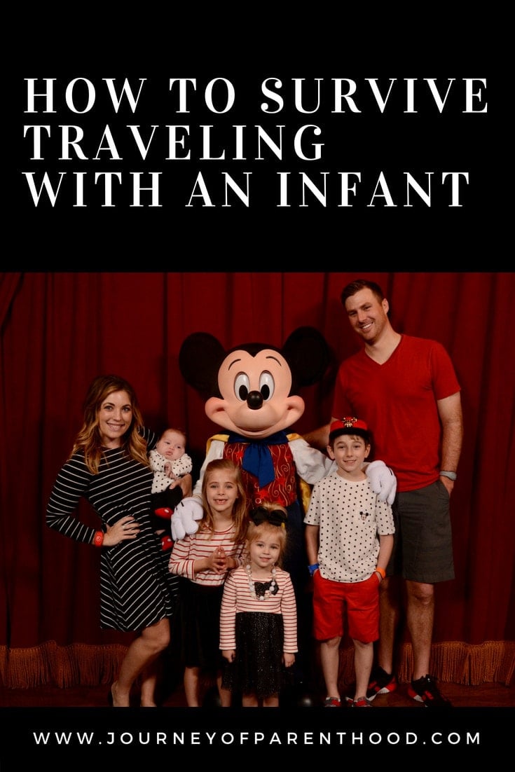 how to survive traveling with an infant