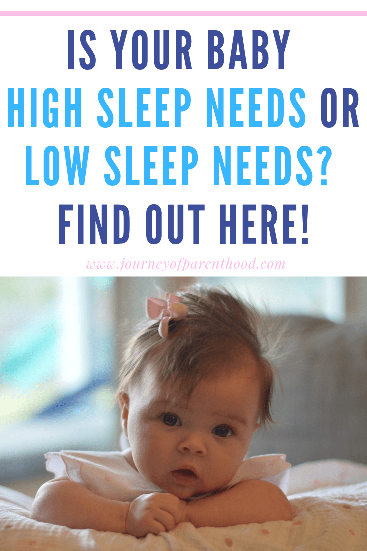 low sleep needs baby high sleep needs baby