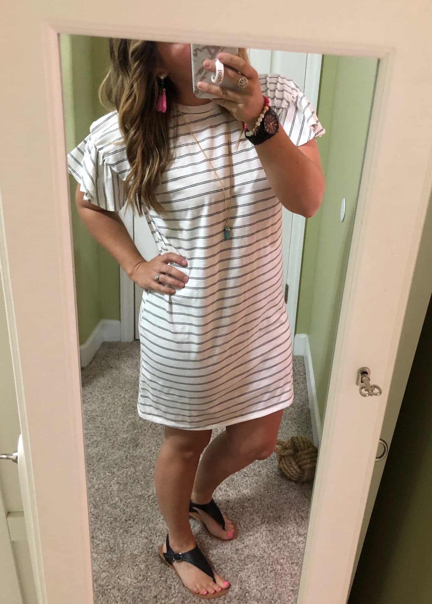 stripe dress