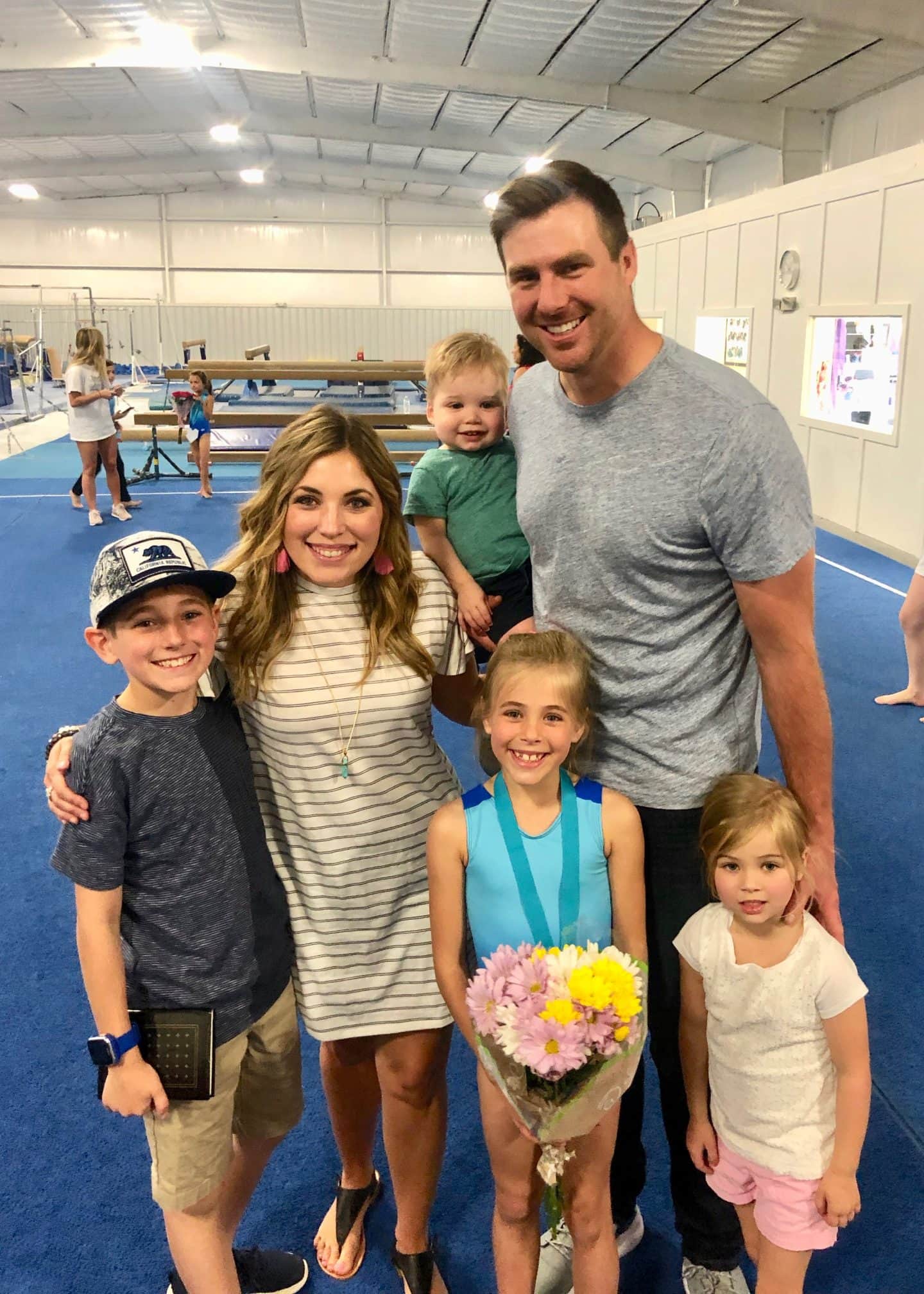 family support at gymnastics