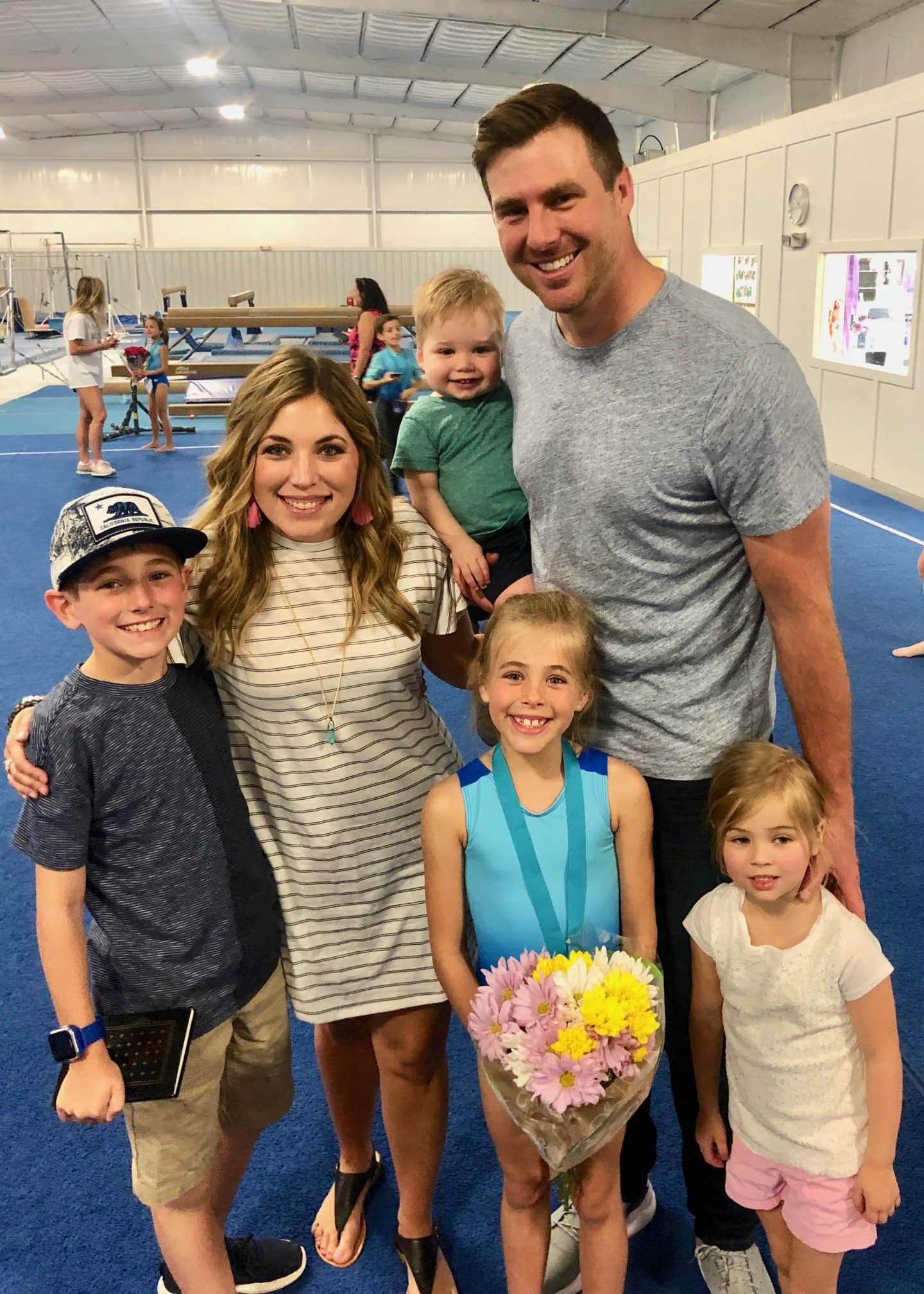 family support at gymnastics