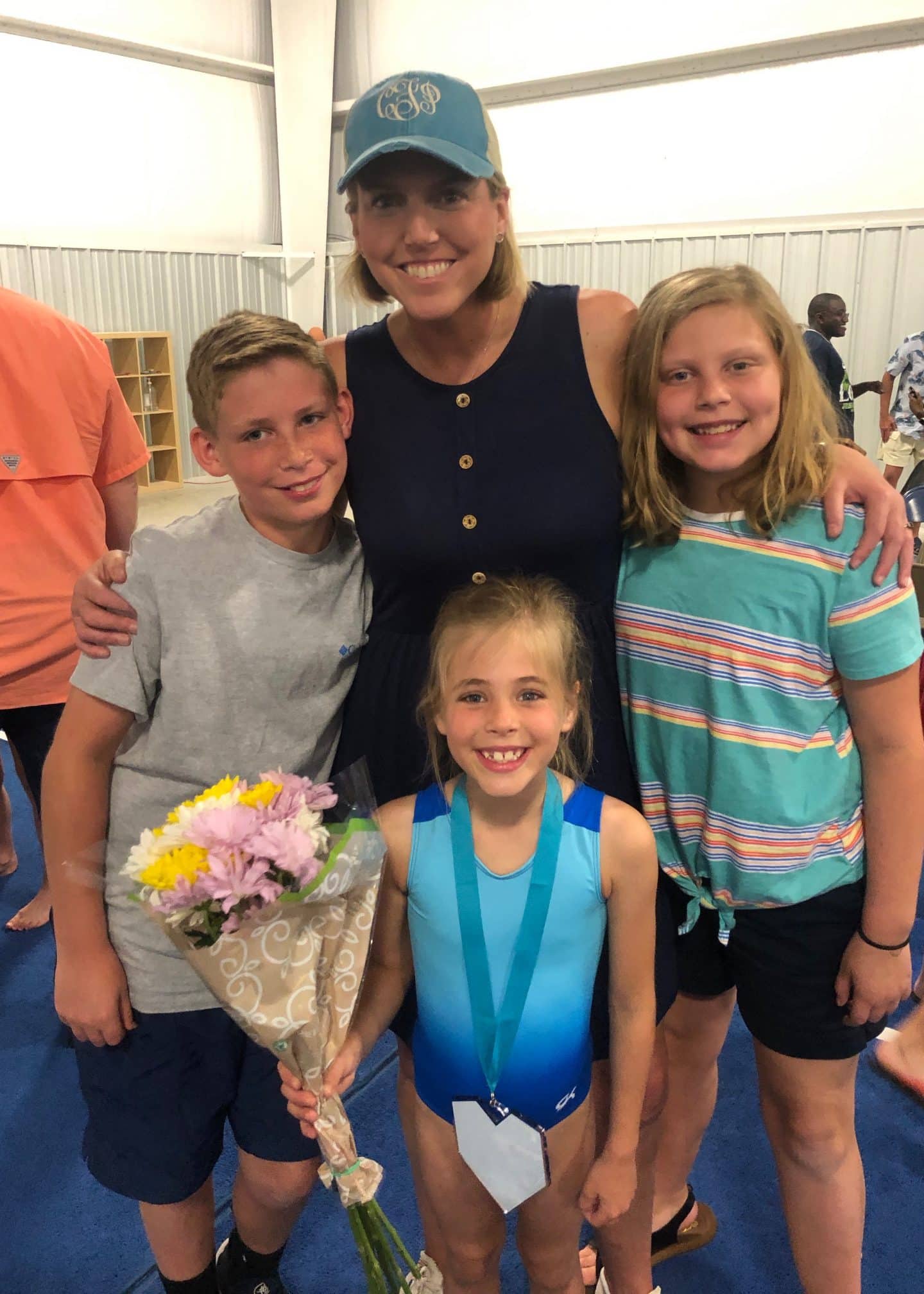 family support at gymnastics