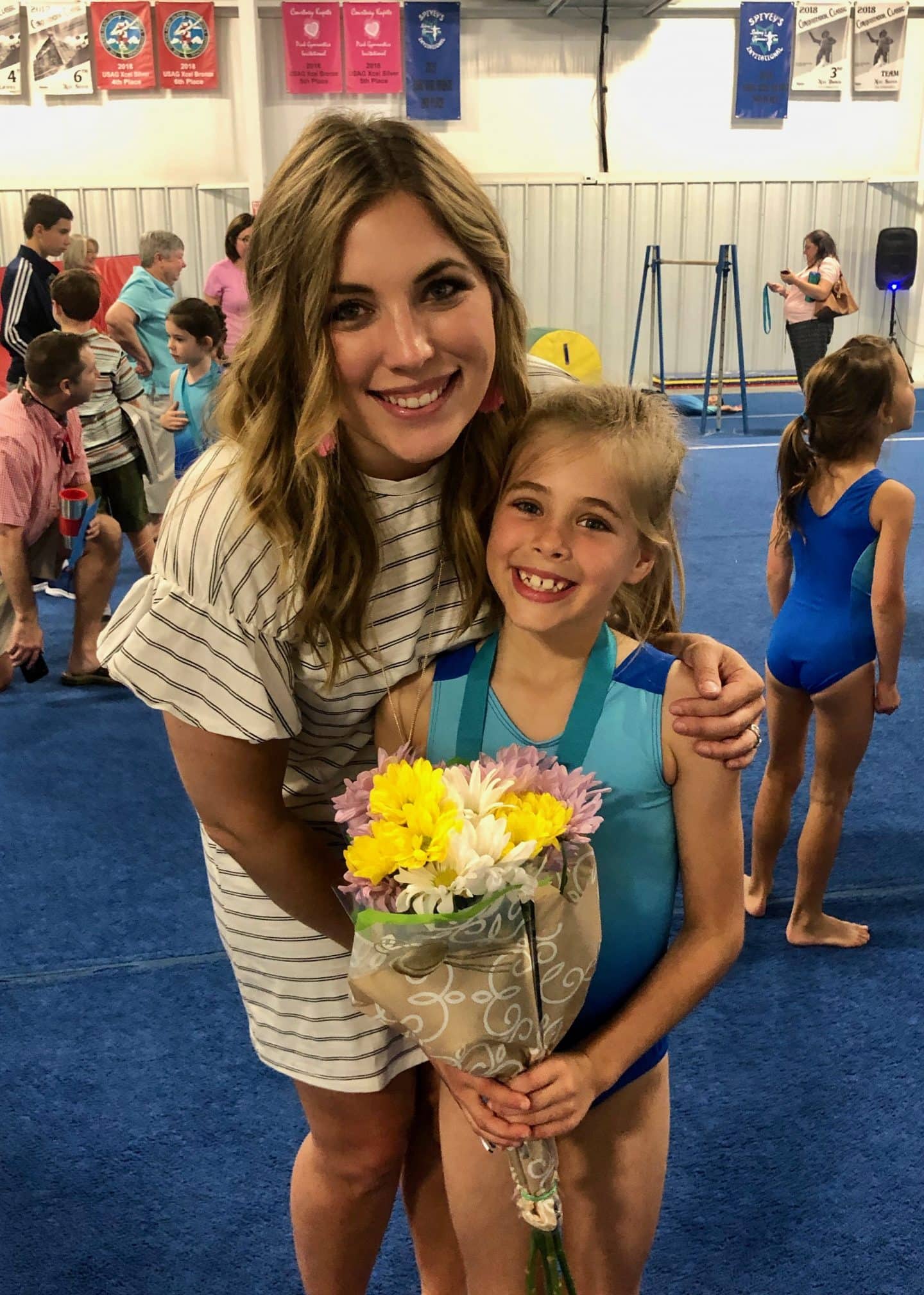 family support at gymnastics