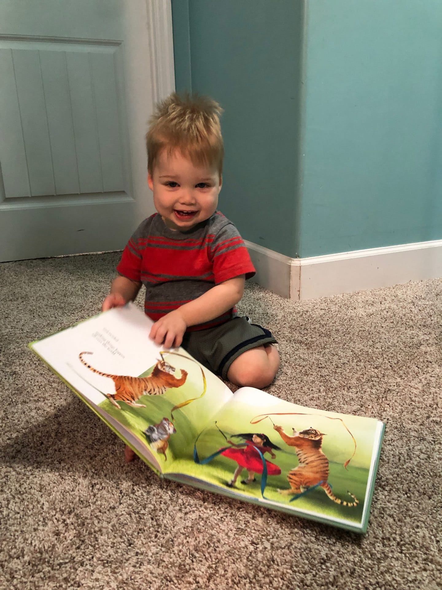 toddler reading