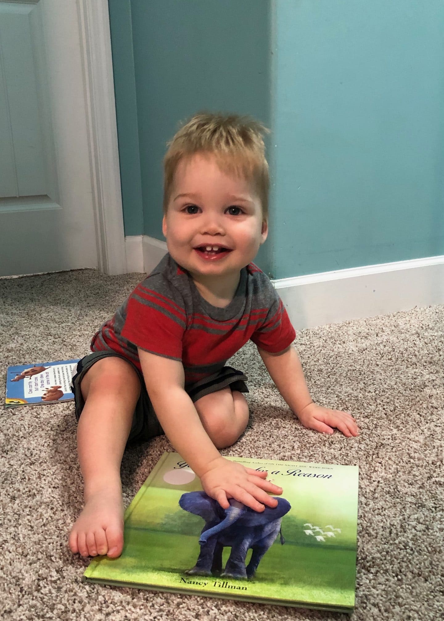 toddler reading