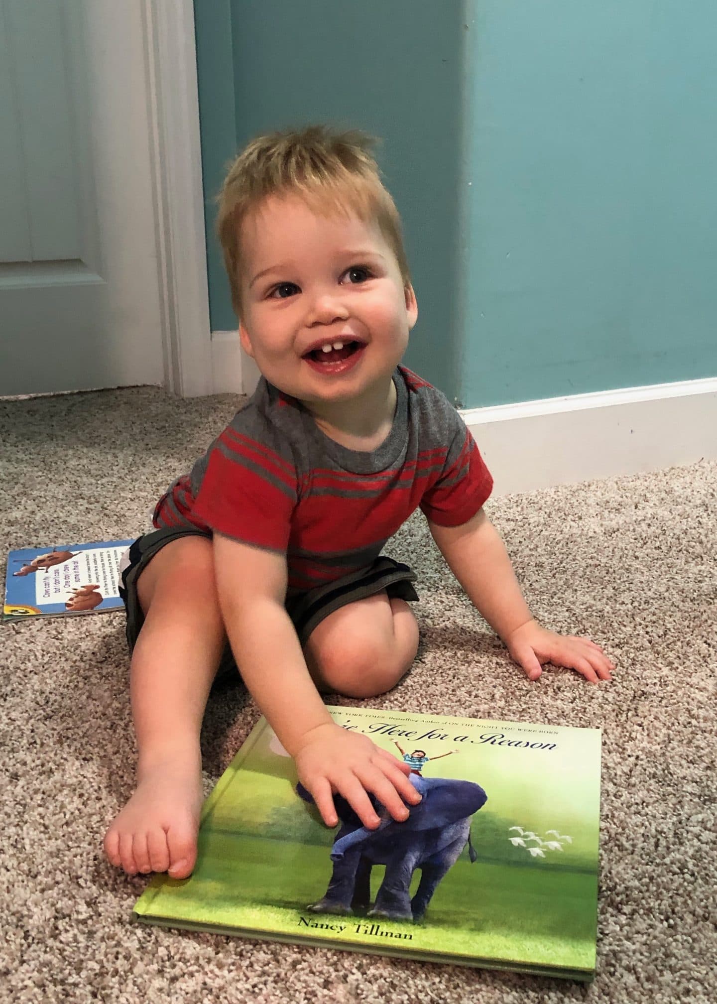 toddler reading