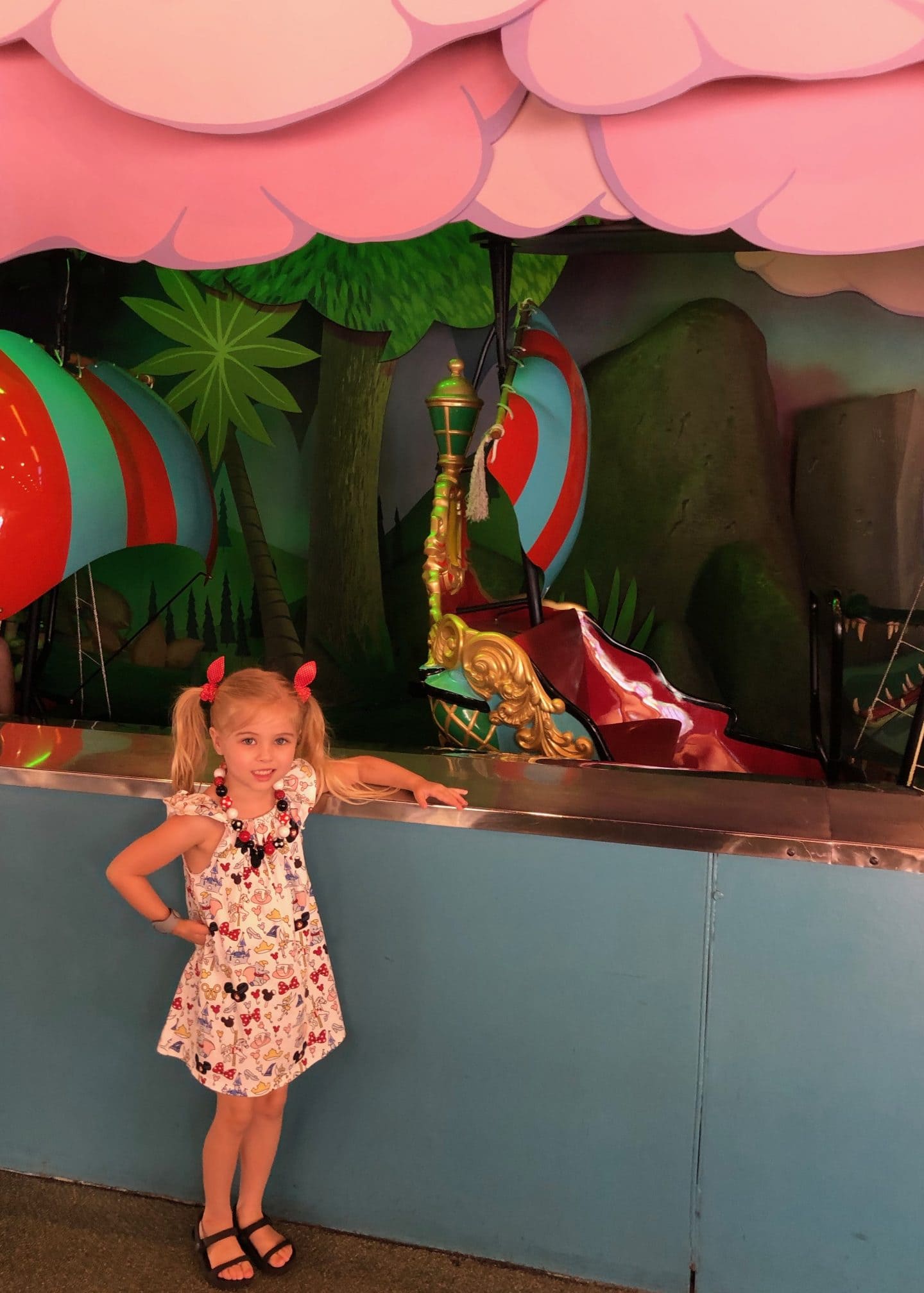 it's a small world and Peter Pan at magic kingdom