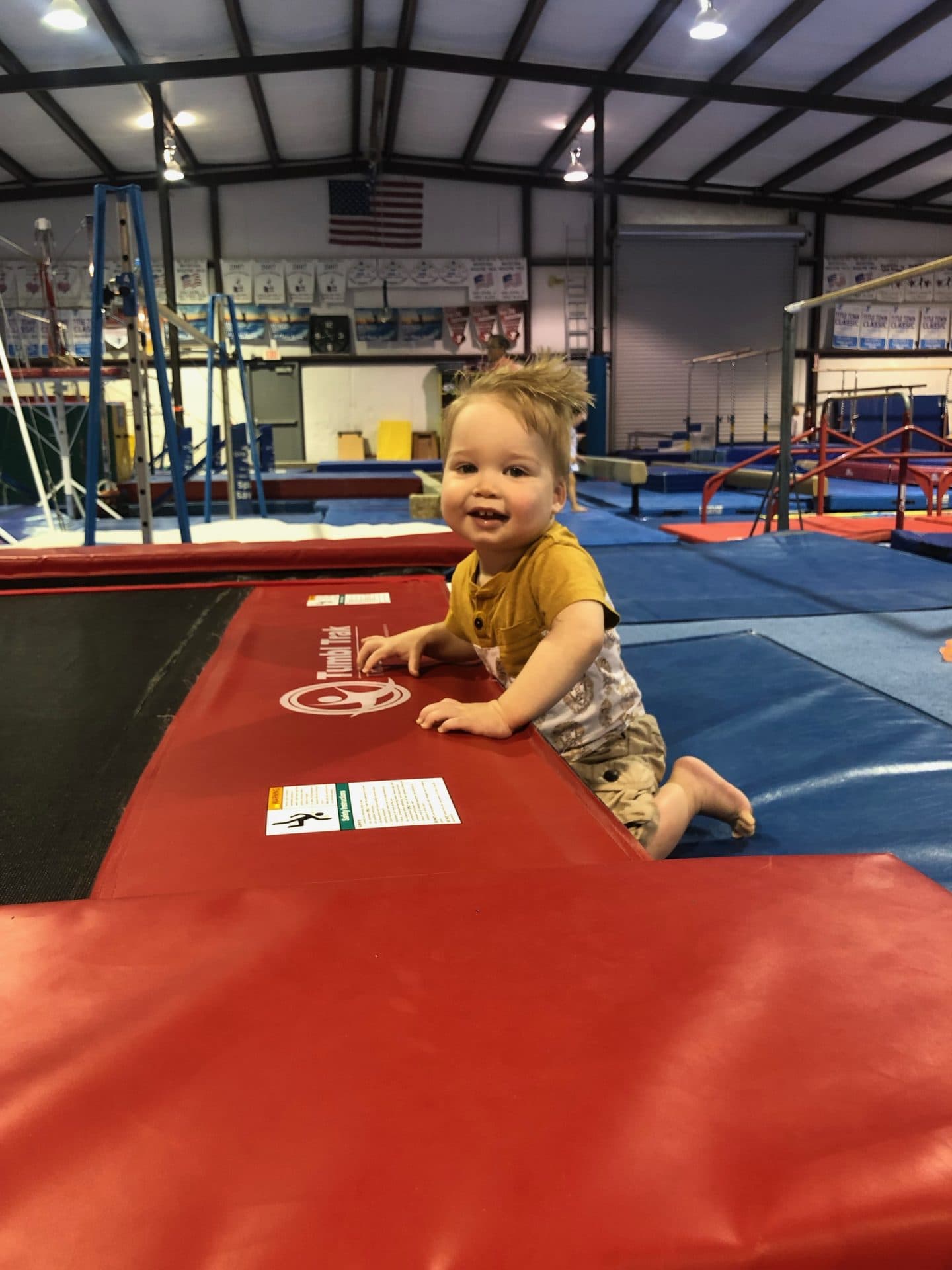 boy at ymca Friday frolic