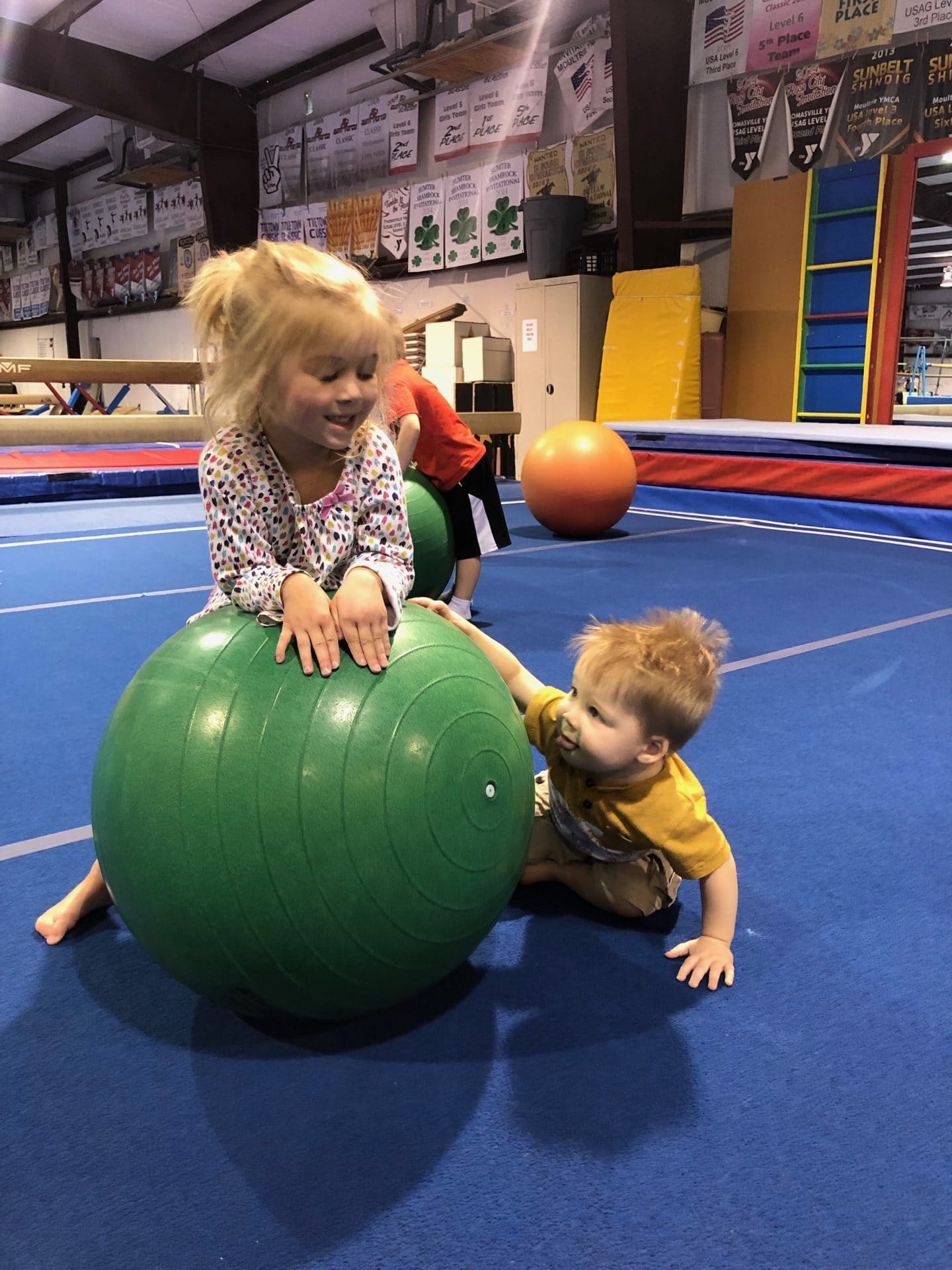 kids at ymca play day