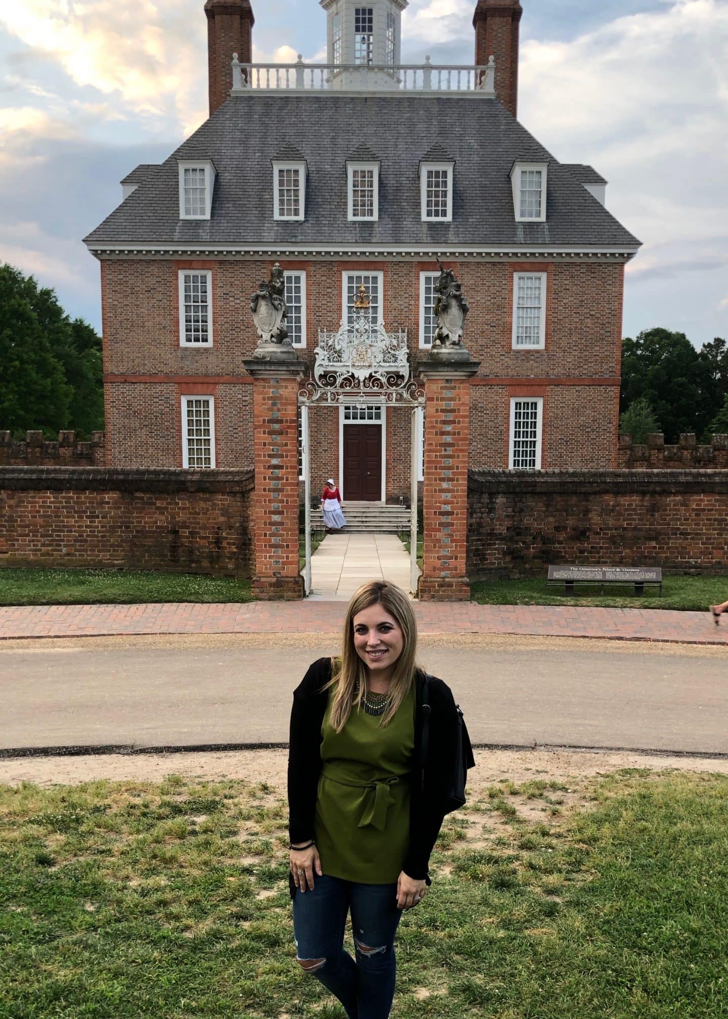 governors palace in Colonial Williamsburg