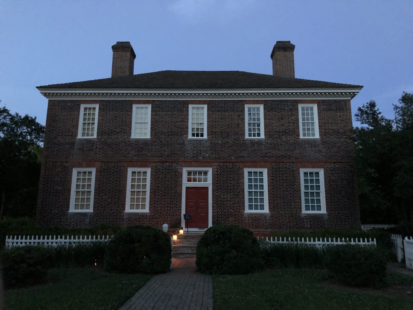 governors palace in Colonial Williamsburg