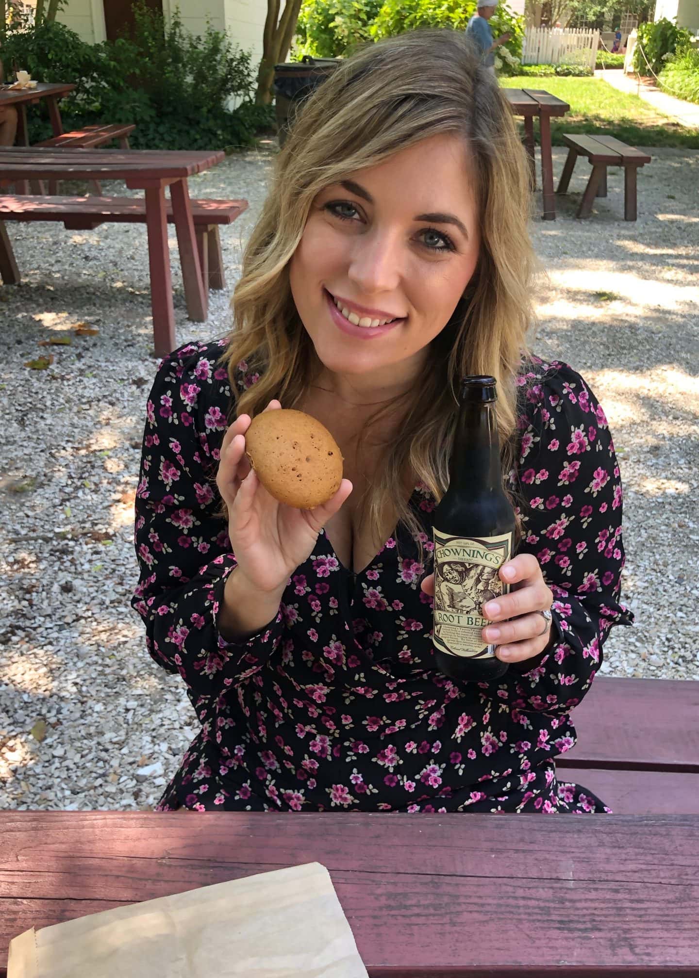 colonial snacks and apothecary in Colonial Williamsburg