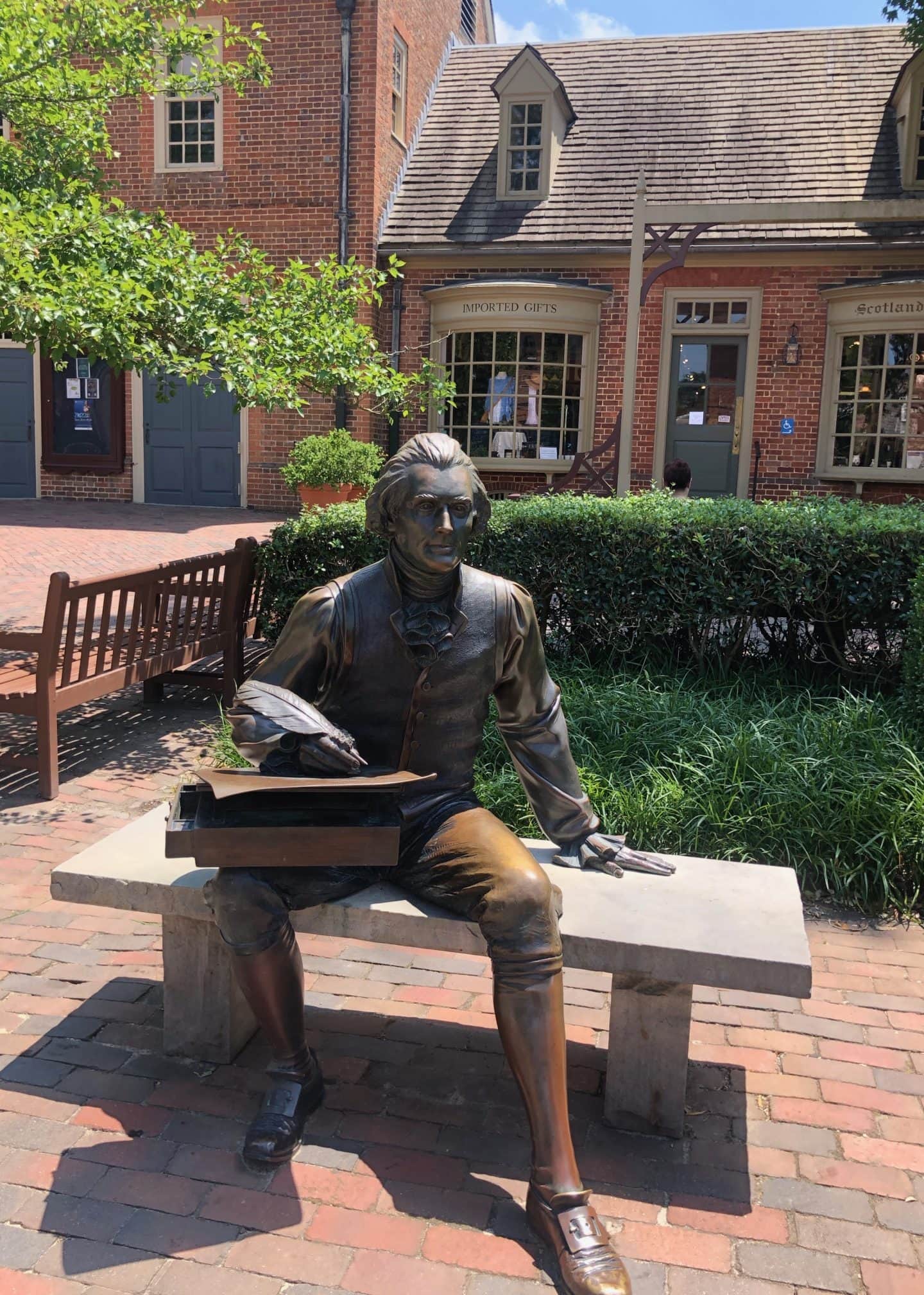 merchants square in Williamsburg Virginia