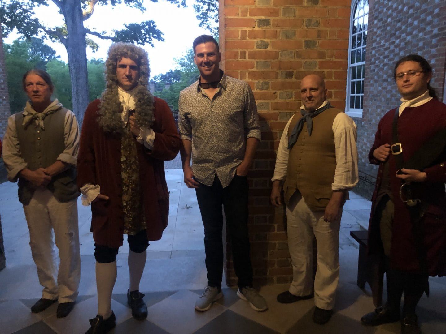 mock trial in Colonial Williamsburg 