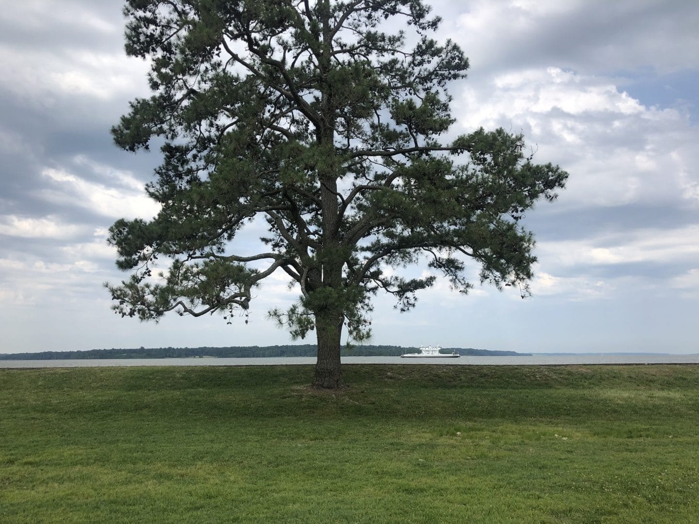 site of the first landing in Jamestown Virginia 