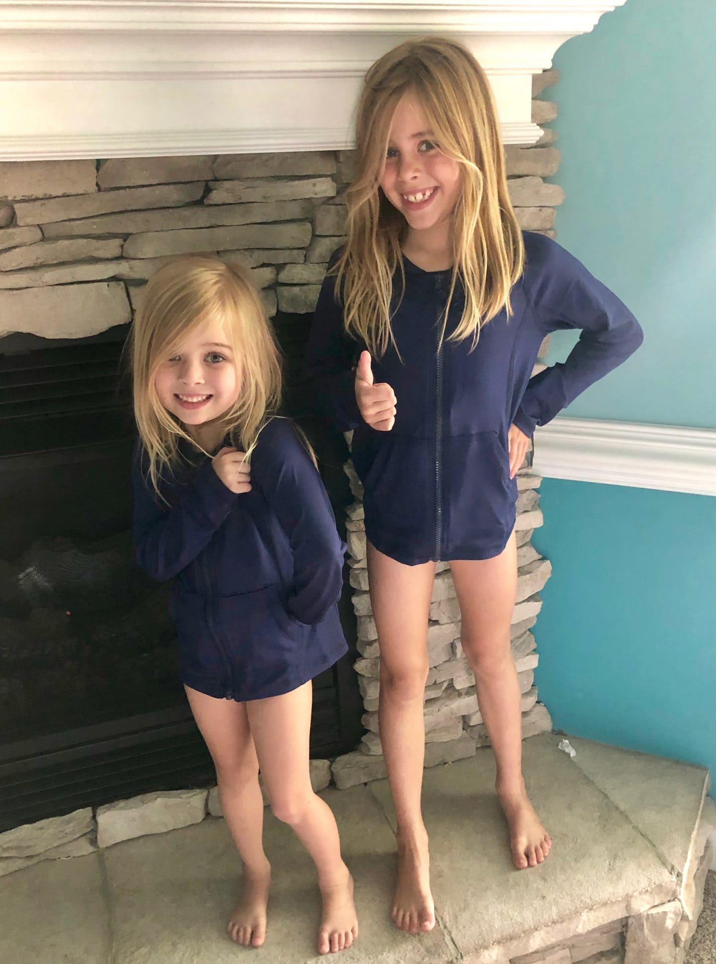 girls rash guards