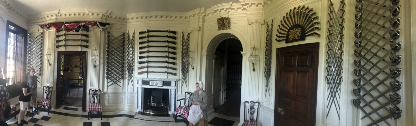 governors palace at Williamsburg Virginia