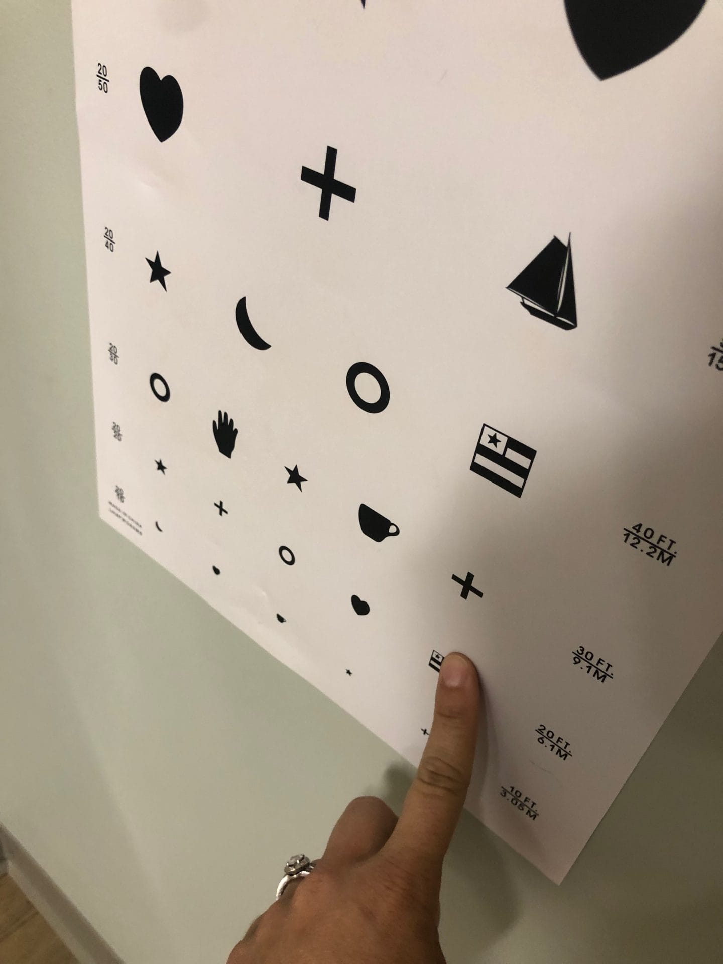 vision exam